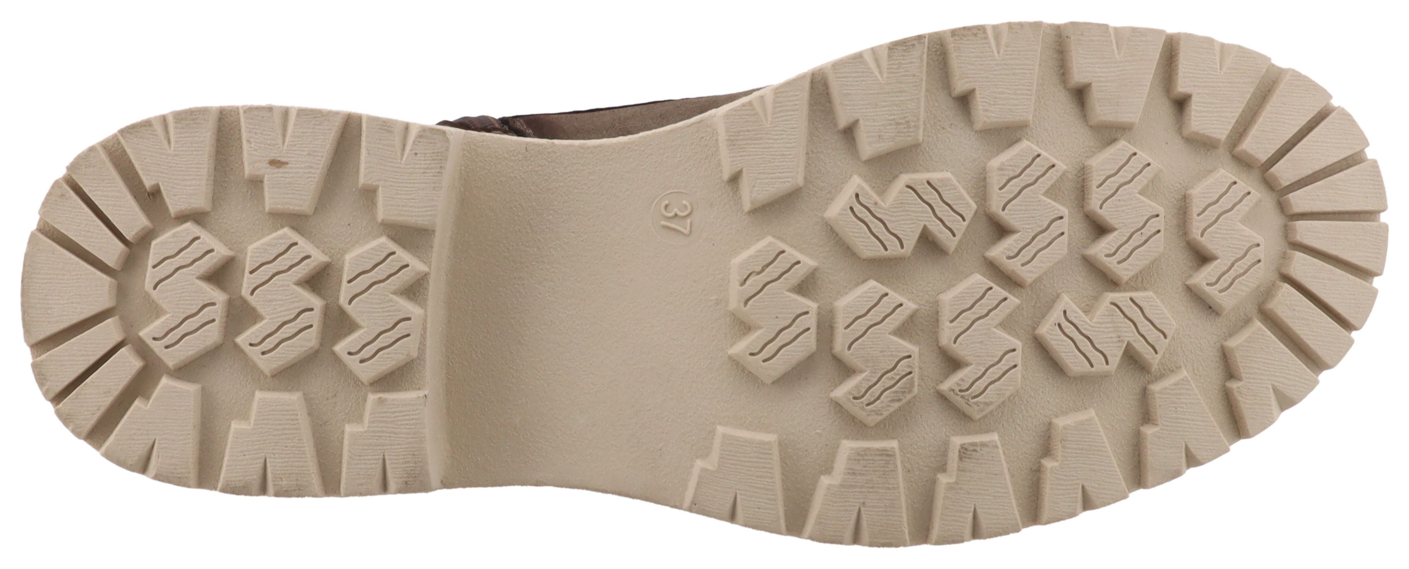 TOM TAILOR Winterboots Workerboots, Hiking Boot mit Blockabsatz