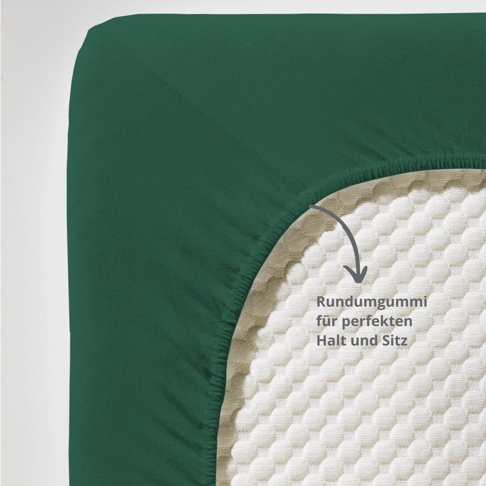 liebling Spannbettlaken Elasthan, Baumwolle/Elasthan, Gummizug: rundum, günstig online kaufen
