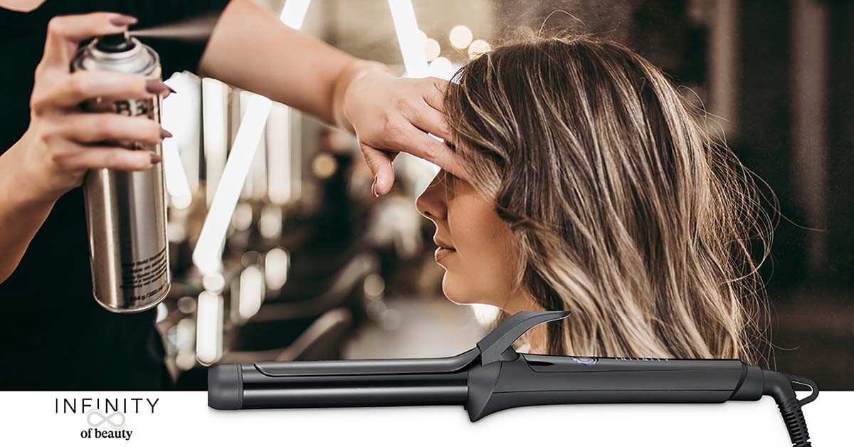 MELISSA Glätt- und Lockenstab 16660064, 360° drehbares Kabel, reduzierte Frizzbildung, für definierte Locken