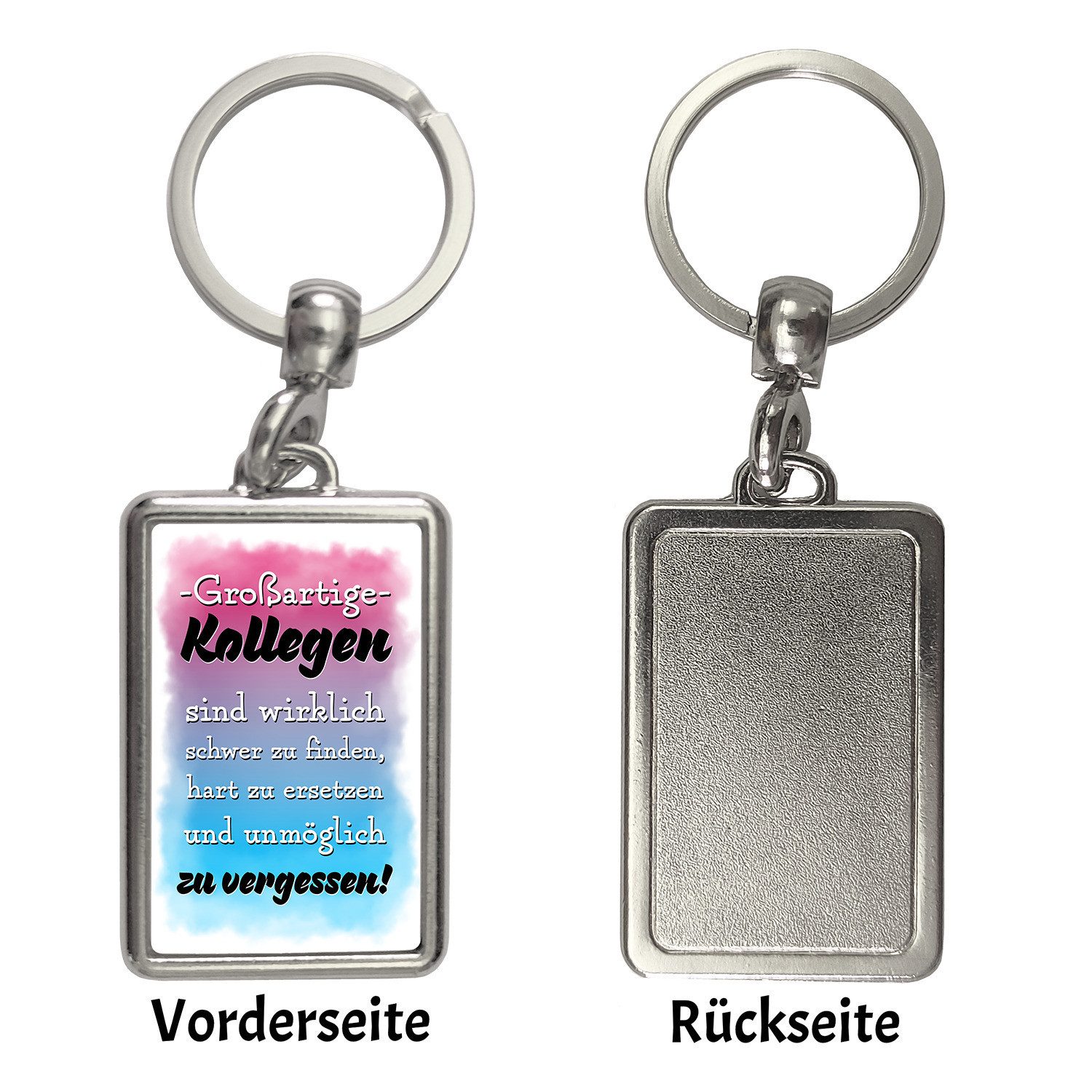 speecheese Schlüsselanhänger Großartige Kollegen sind schwer günstig online kaufen