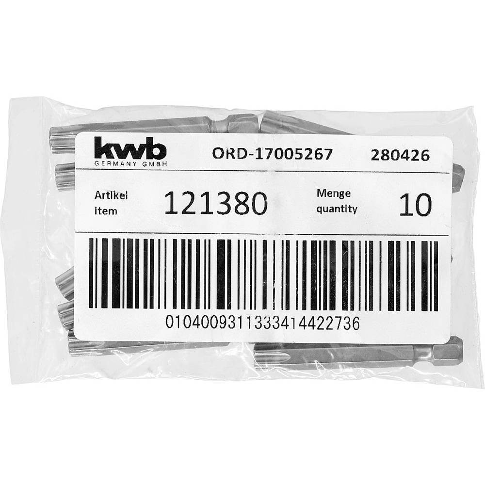 kwb 50 T 40 INDUSTRIAL Bits, STEEL Torx-Bit mm,
