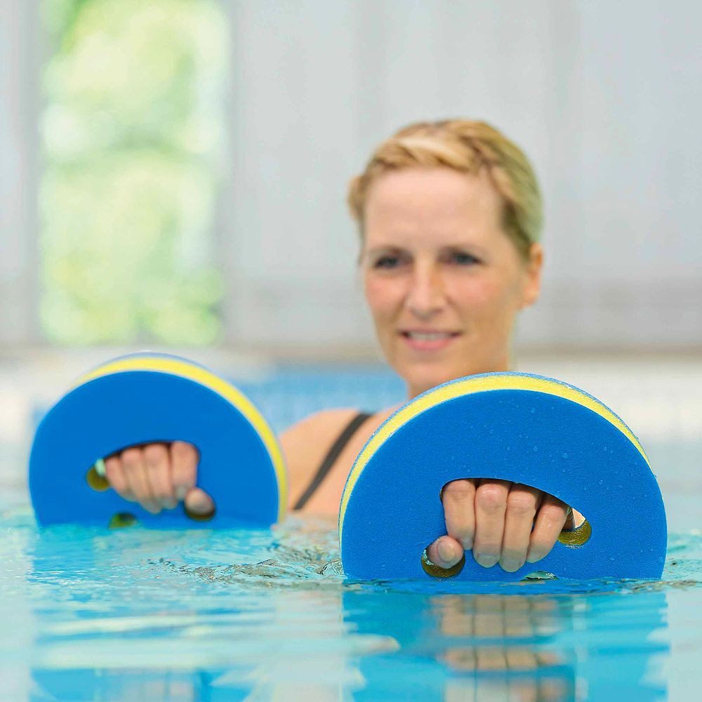 Comfy Aqua Tube Aqua-Disc Aquafit Smile, Für Aqua-Training, Seniorensport, Menschen mit Handicap