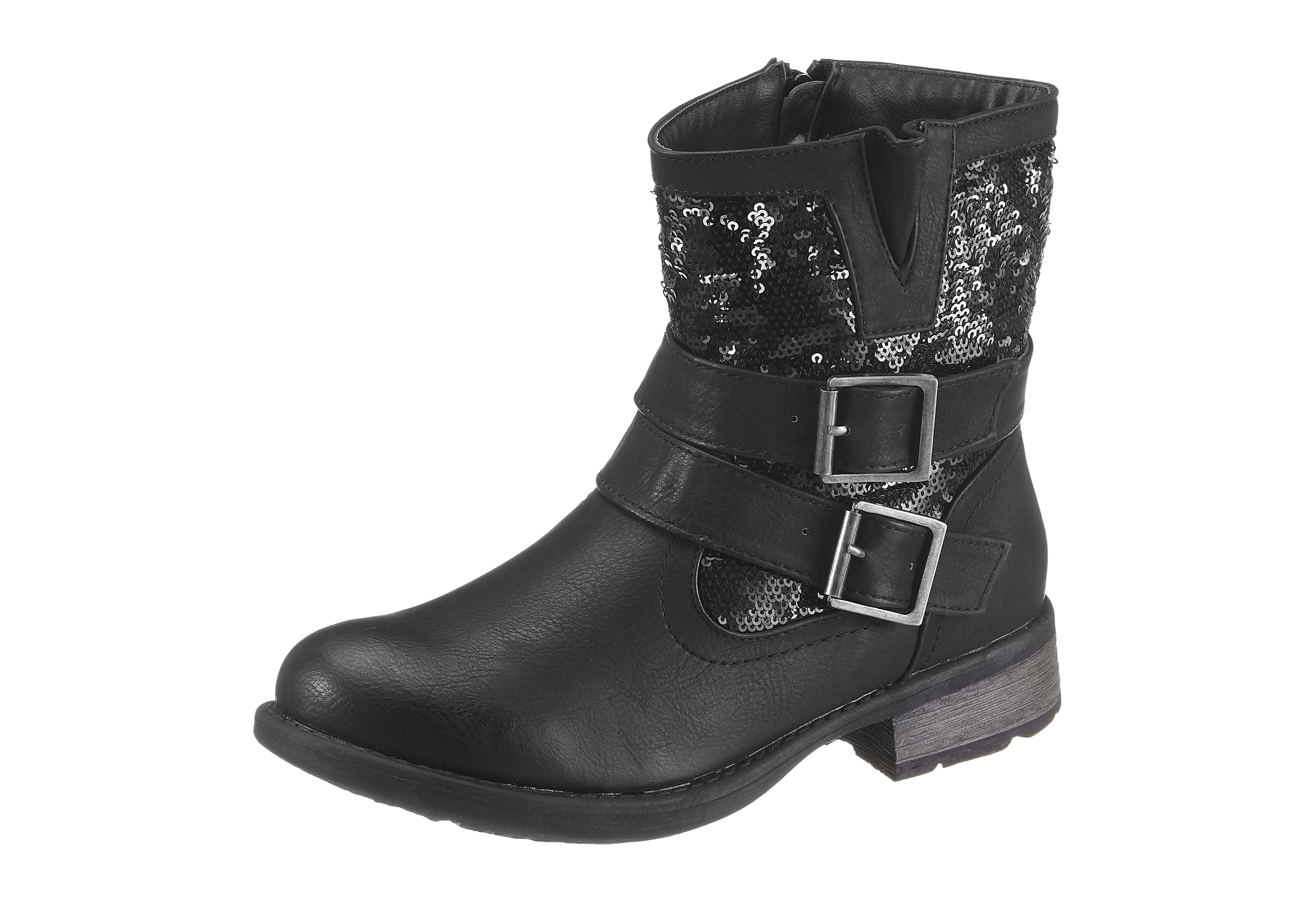 Bikerboots In Schwarz Online Kaufen Otto