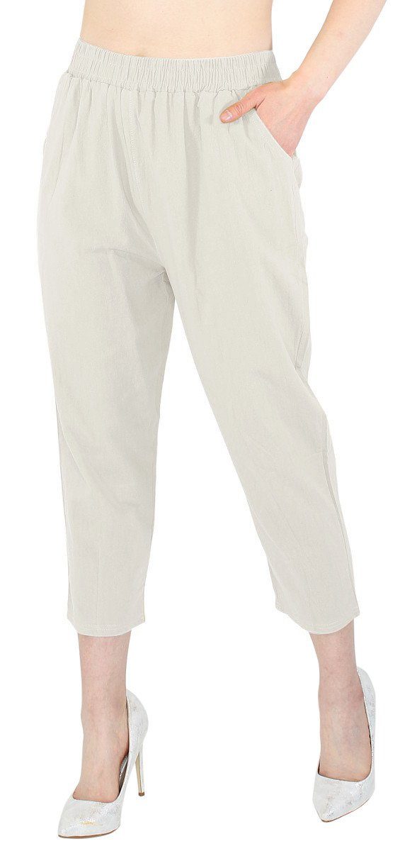 dy_mode Caprihose Damen Capri Hose 3/4 günstig online kaufen