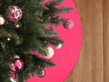 Baumteppich Weihnachtsbaum Unterlage "REVExpo", Primaflor-Ideen in Textil, rund, Höhe: 5 mm, in 3 Größen, Uni-Farben, Nadelvlies, für Weihnachtsbaum, Adventskranz