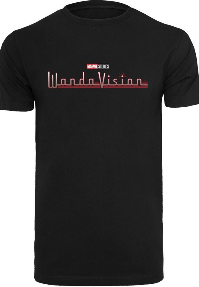 F4NT4STIC Kurzarmshirt Herren Marvel WandaVision Logo with T-Shirt Round  Neck (1-tlg)