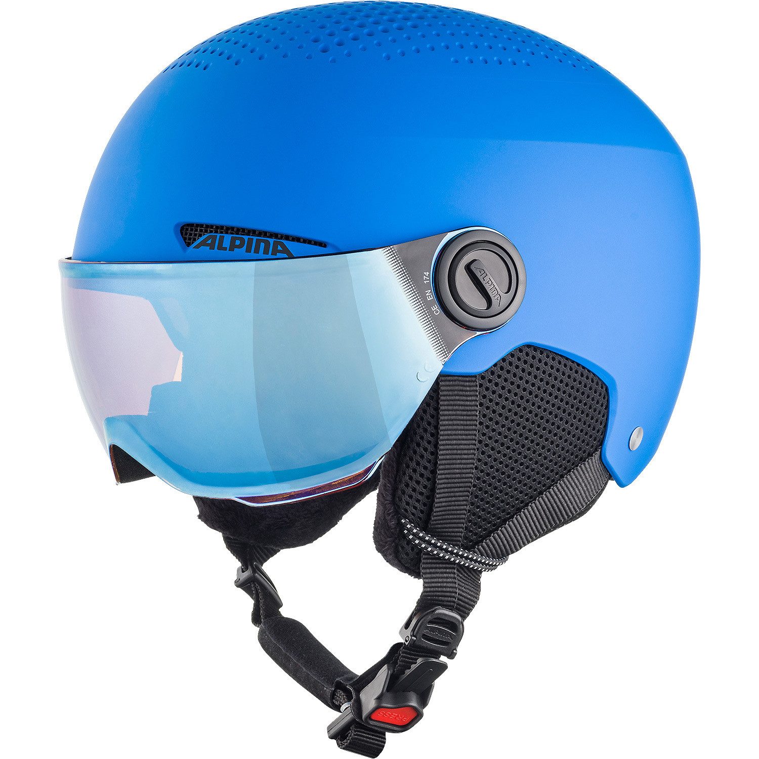 Alpina Fahrradhelm Helm ZUPO VISOR Q-LITE