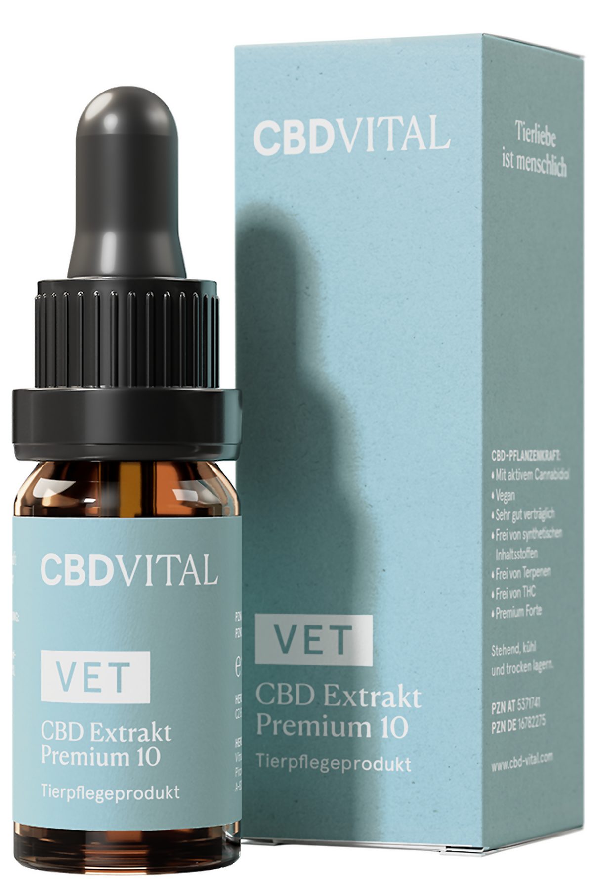 CBD Vital VET CBD 10 Extrakt Premium Tropfen, 10 ml