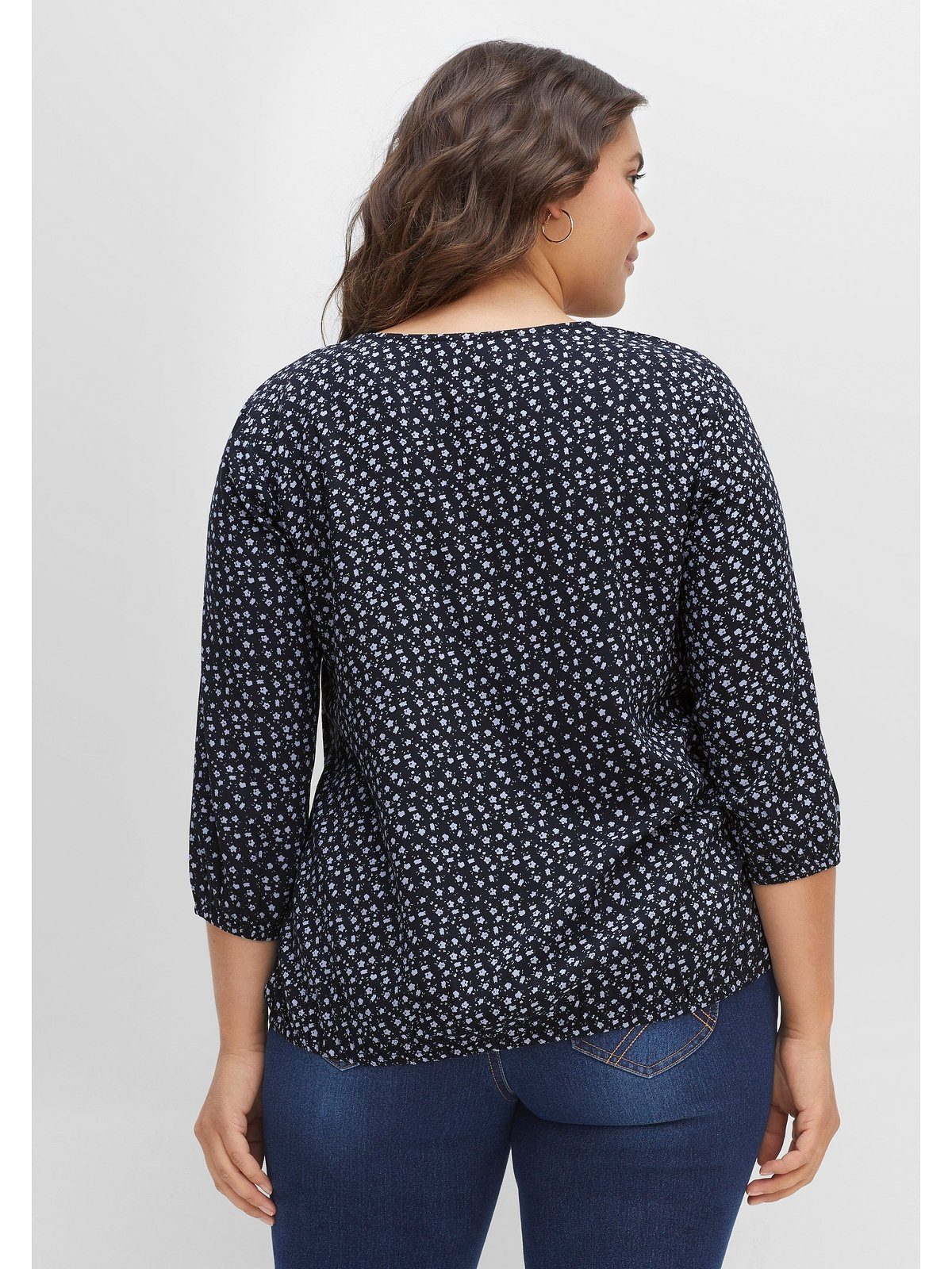Sheego Tunika Große Größen mit floralem günstig online kaufen