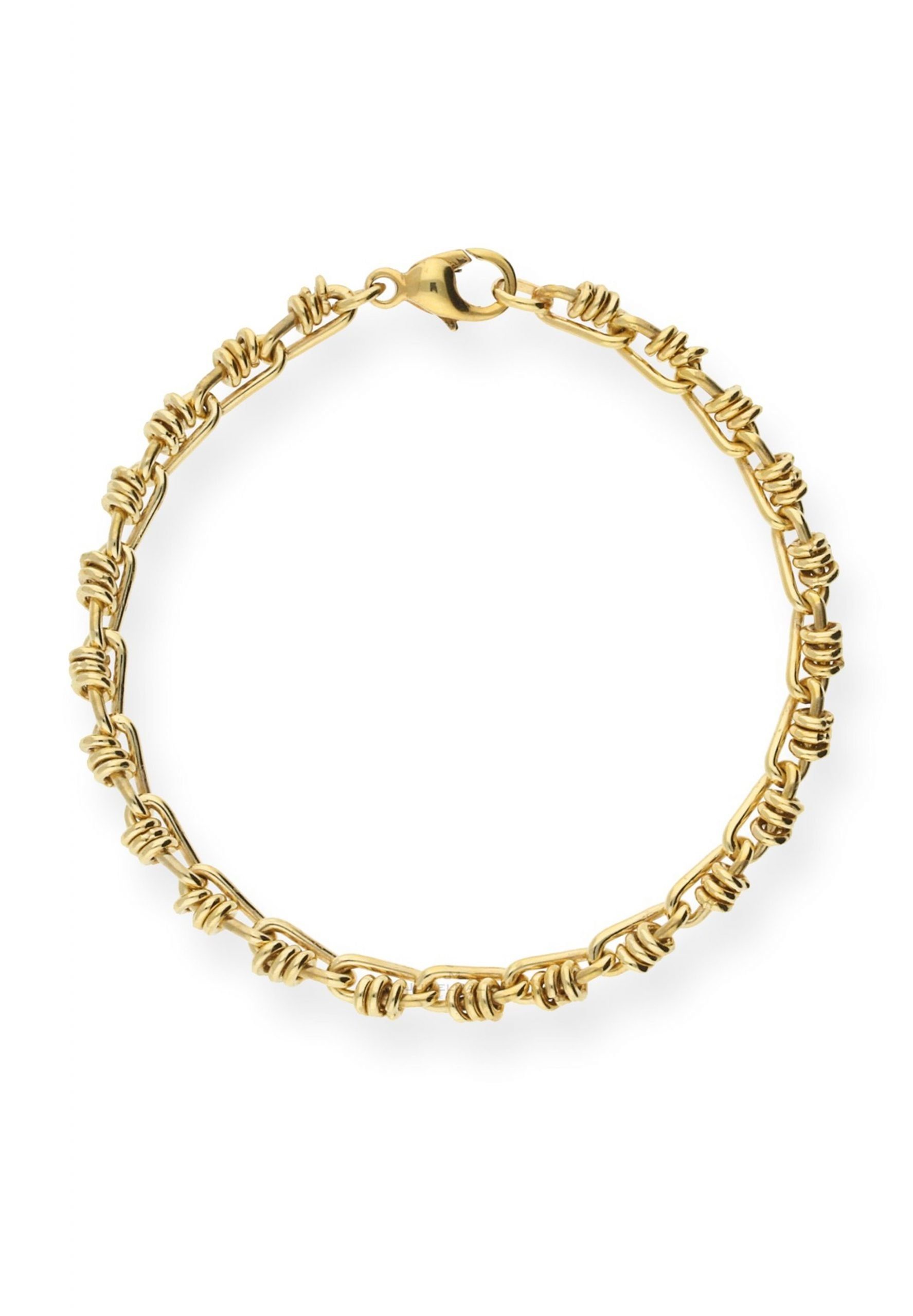 JuwelmaLux Goldarmband Armband Gold Fantasiekette (1-tlg), Damen Armband  Gelbgold 585/000, inkl. Schmuckschachtel