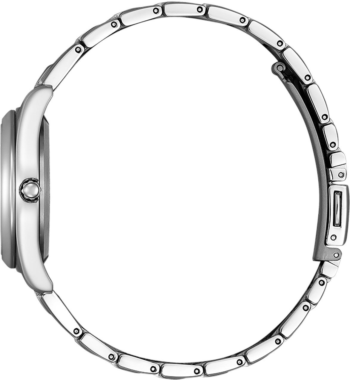 Citizen Solaruhr EW2601-81Z, Armbanduhr, Damenuhr, Titan, Datum, Saphirglas