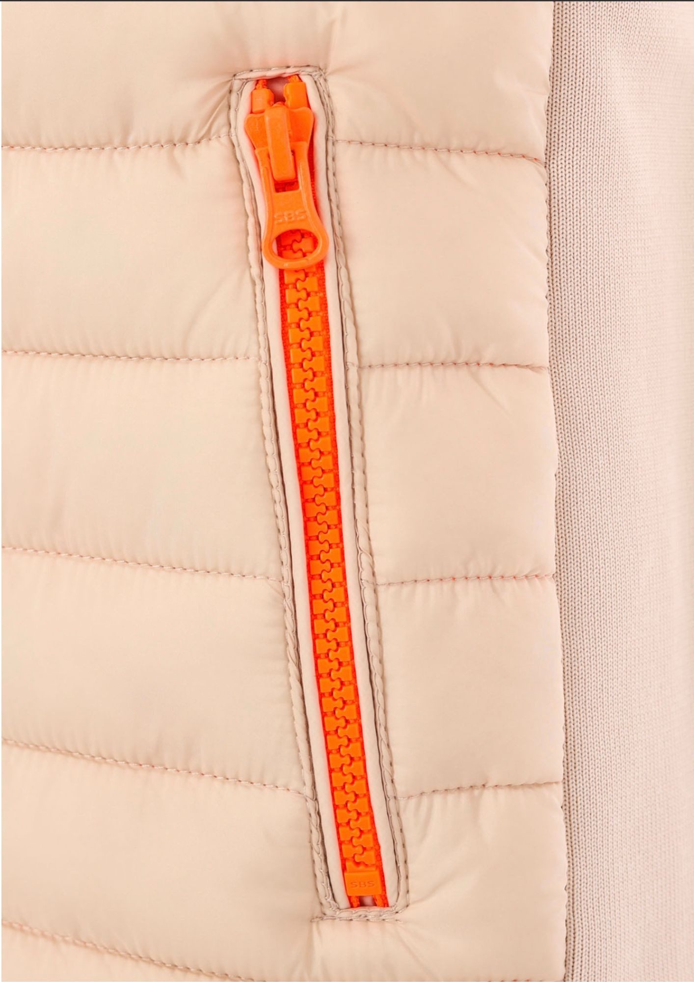 Zwillingsherz Steppweste Zwillingsherz Damen Steppweste mit farbigem Reißverschluß