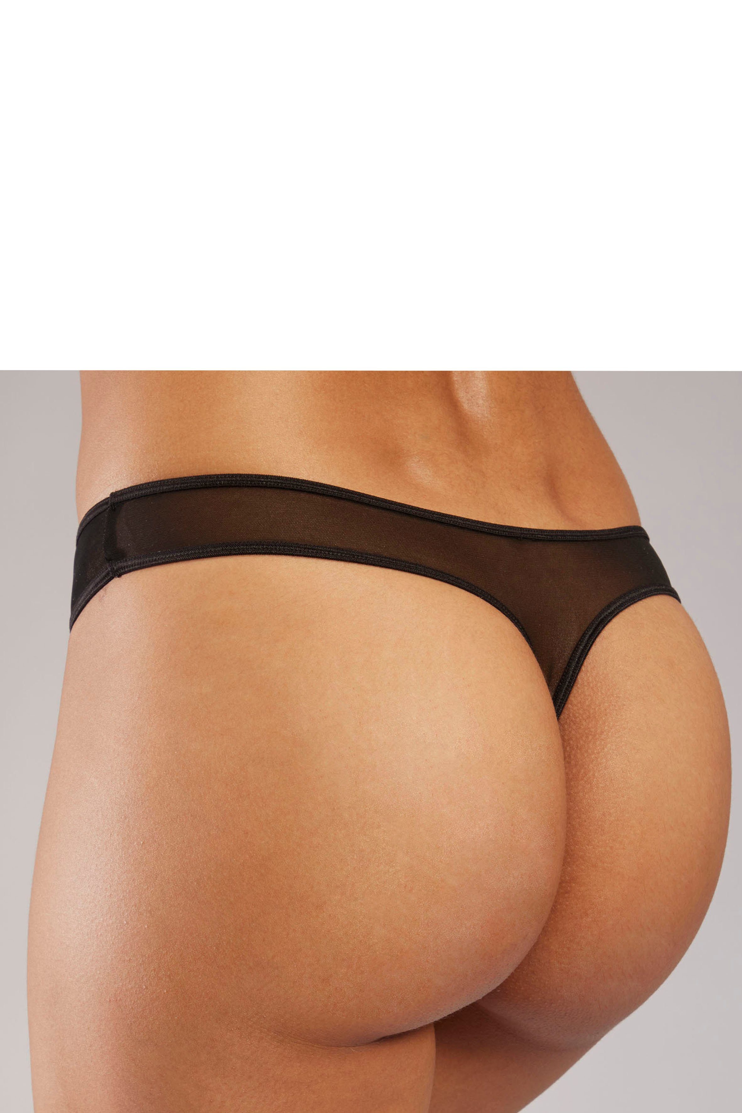 LASCANA String-Ouvert in schlichtem Design