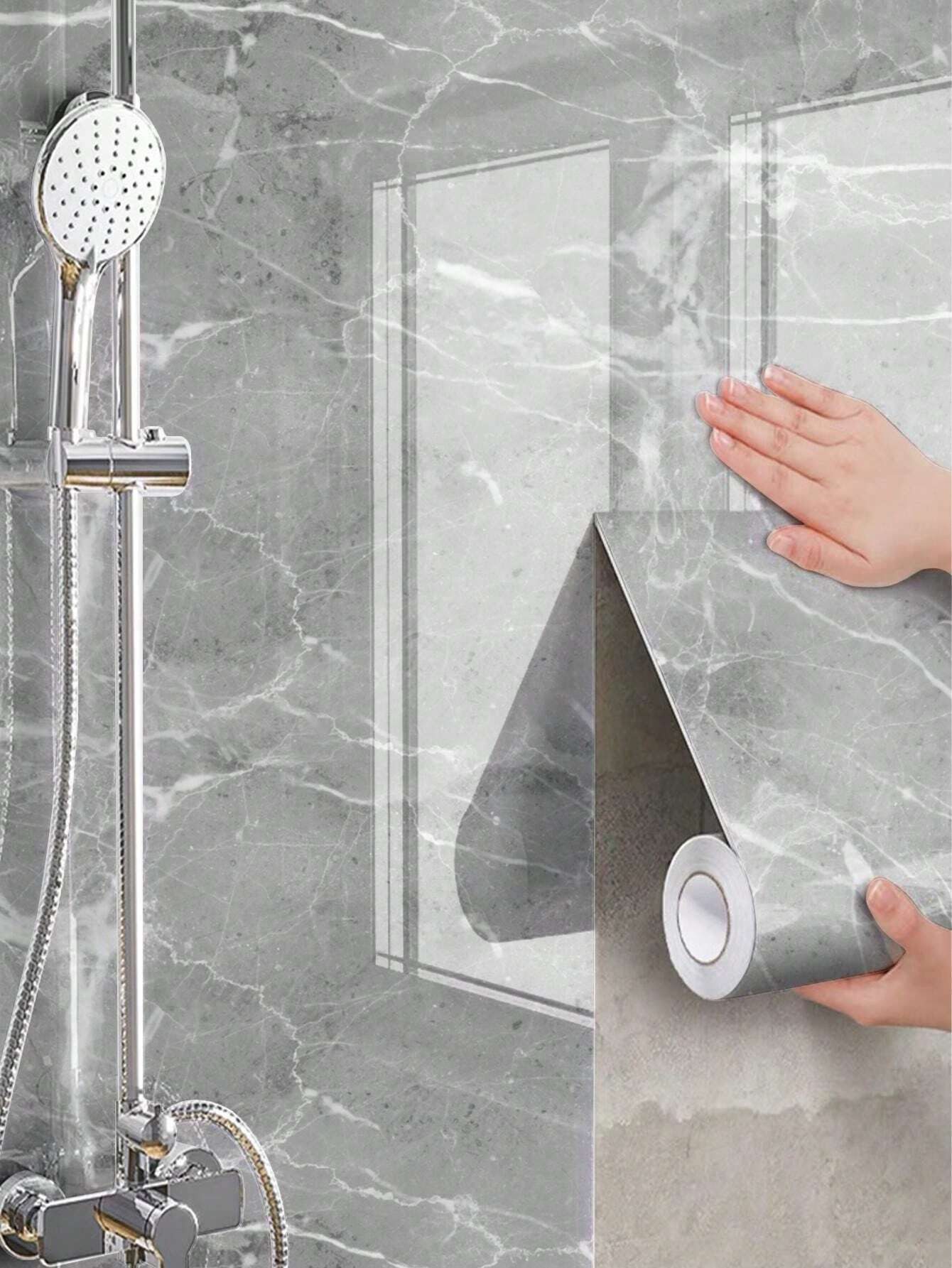 HomeBella Mustertapete wasserfester Wandaufkleber abziehbare feuchtigkeitsb günstig online kaufen