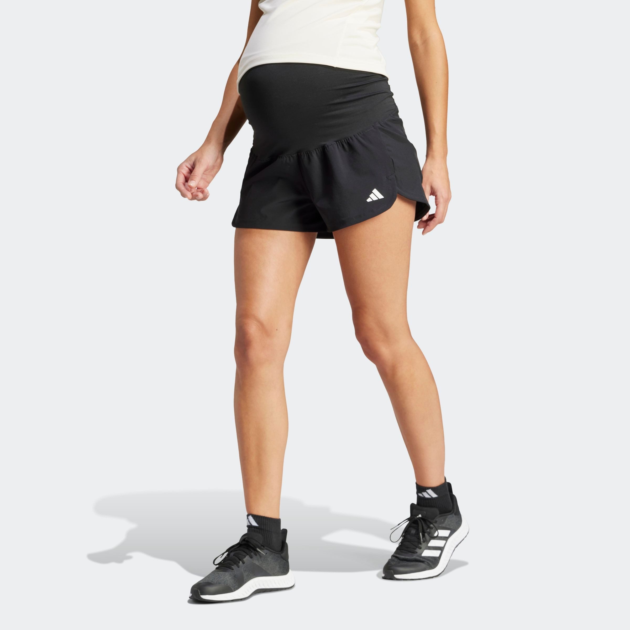 adidas Performance Shorts PACER MATERNITY (1-tlg) Trainingsshorts für Schwa günstig online kaufen