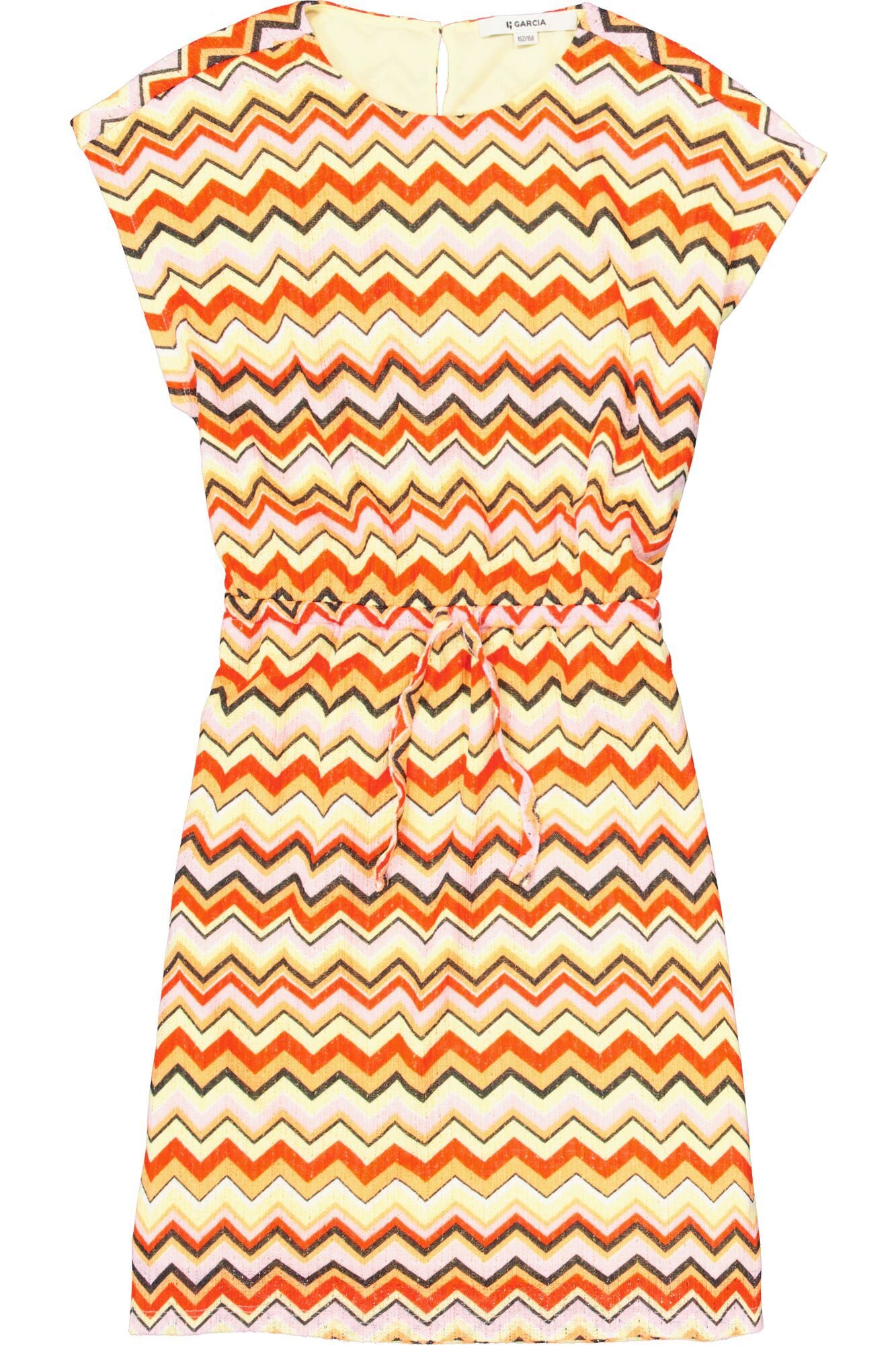 Garcia Sommerkleid Chevron-Muster