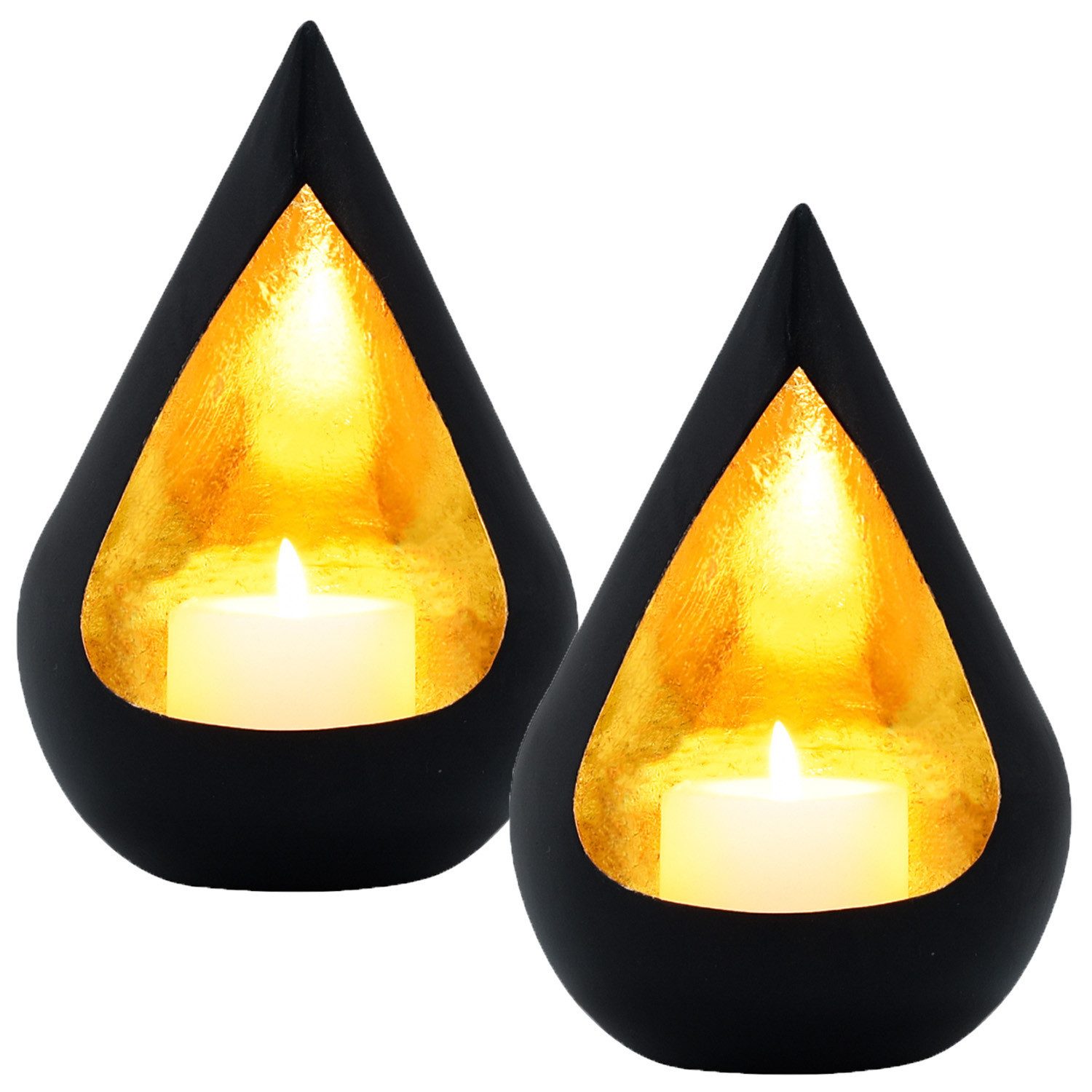 Marrakesch Orient & Mediterran Interior Teelichthalter 2er Set Orientalisch günstig online kaufen