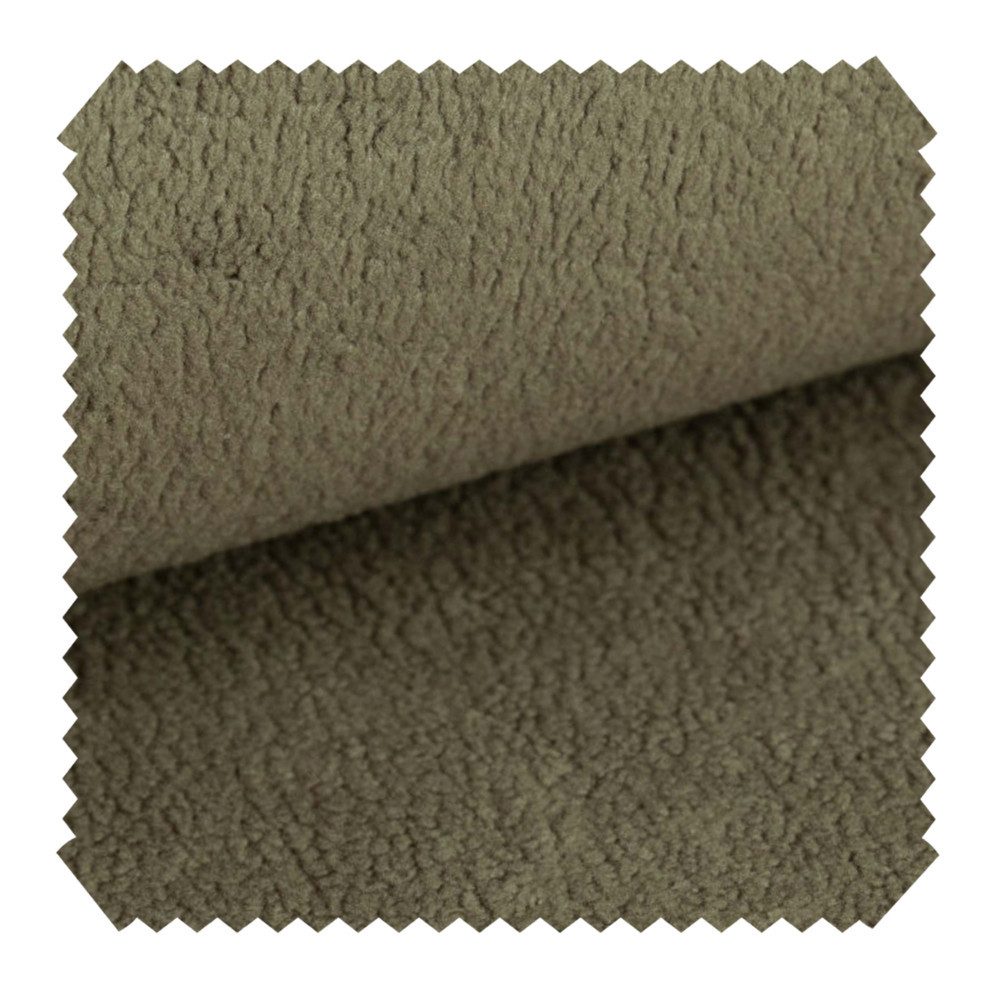 novely® Stoff HURTH Kuscheliger Möbelstoff Velours Polsterstoff Erdtöne, Robust, Kuschelweich, Pflegeleicht, Meterware, 1lfm