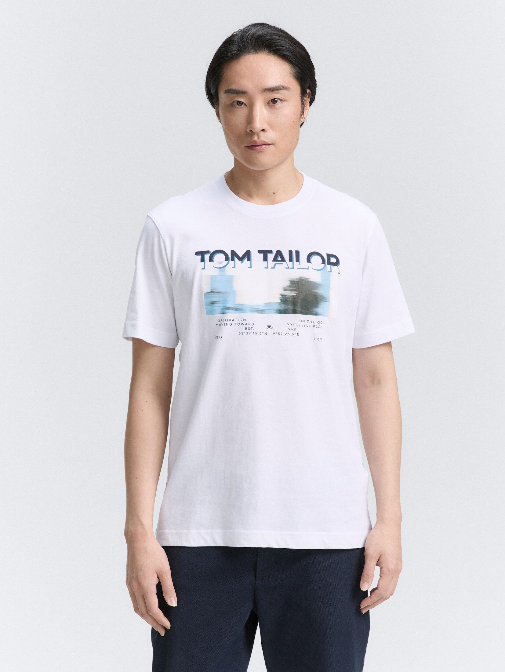 TOM TAILOR T-Shirt T-Shirt T-Shirt mit Fotoprint günstig online kaufen