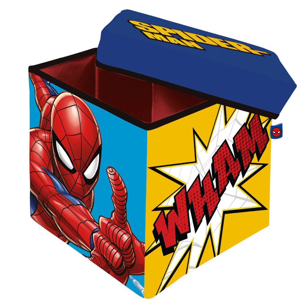 Spiderman Aufbewahrungsbox Spiderman Spielzeugaufbewahrung 30×30×30 cm günstig online kaufen