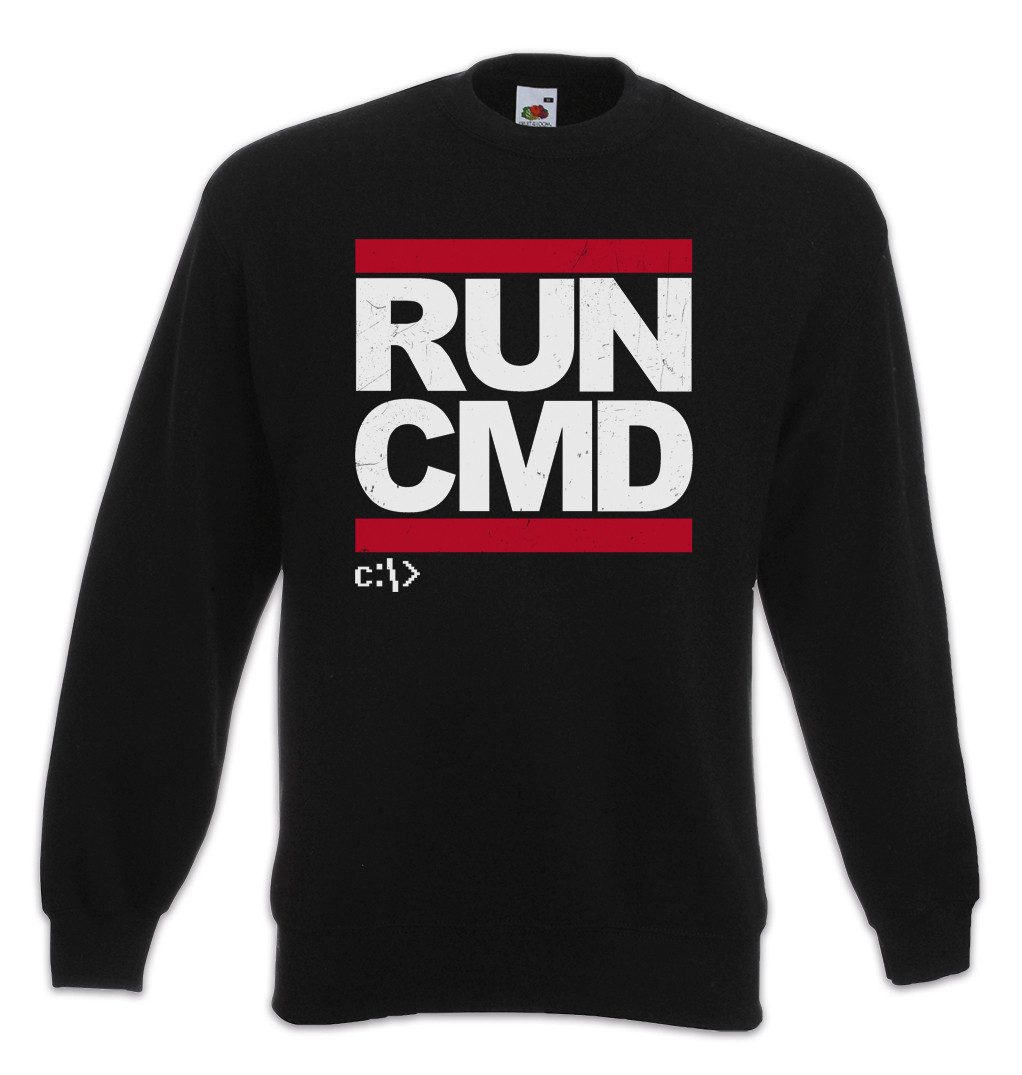 Sweatshirt RUN CMD Sweatshirt Hacker Computer Science Programmierer Admin IT Dmc