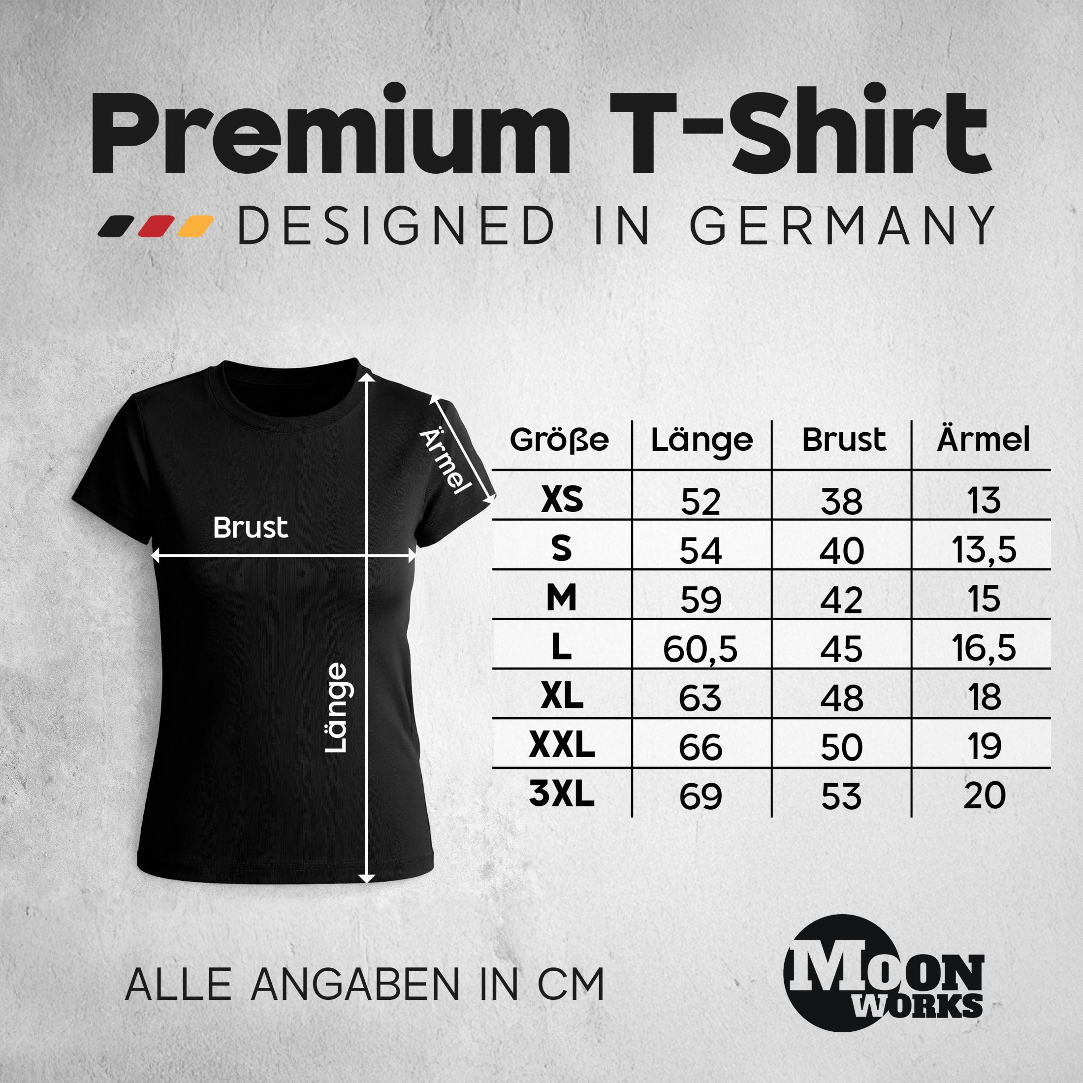 MoonWorks Print-Shirt Vorsicht vor dem Frauchen der Hund ist harmlos! Damen günstig online kaufen