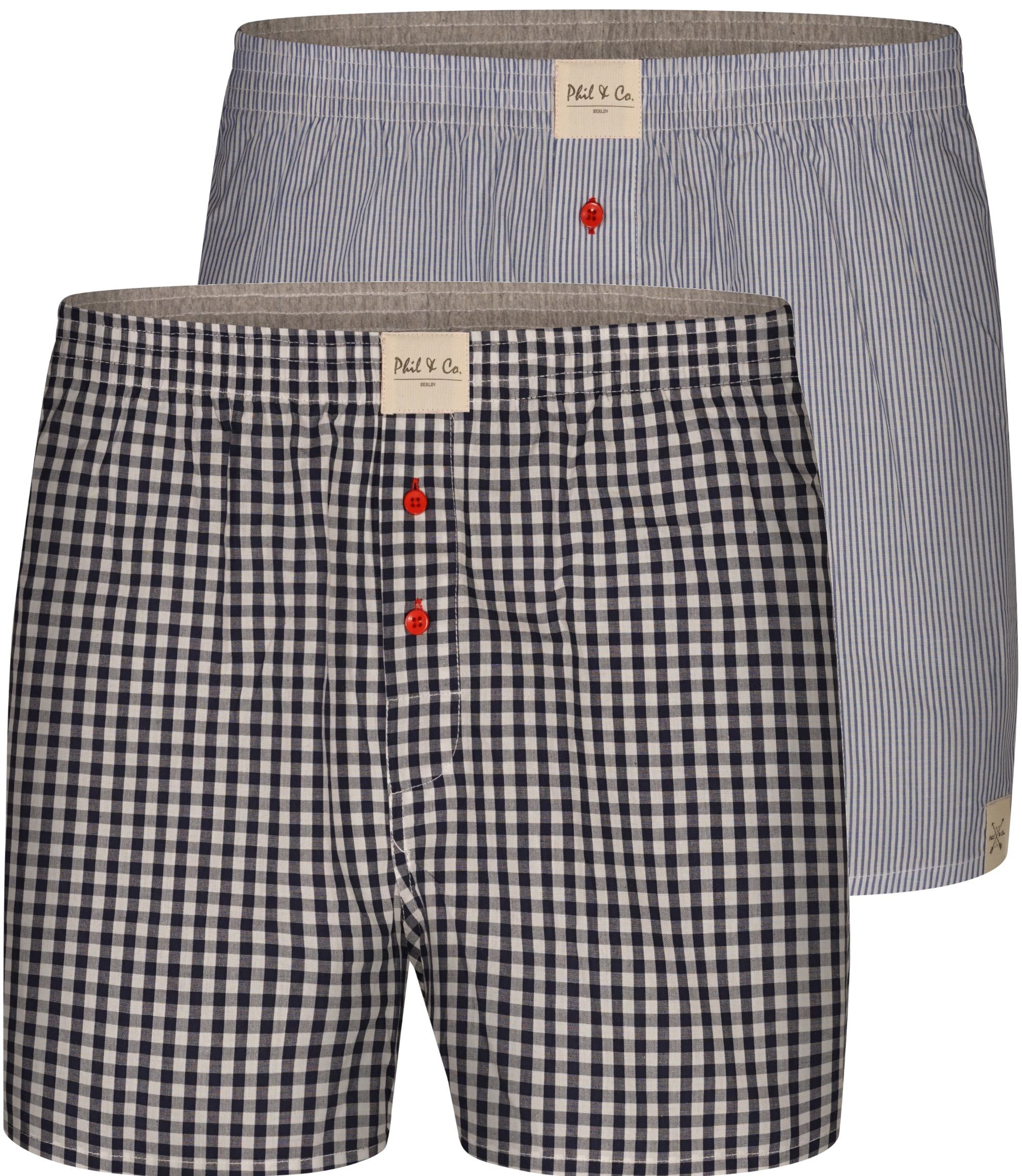 Phil & Co. Boxer 2-Pack Boxershorts günstig online kaufen