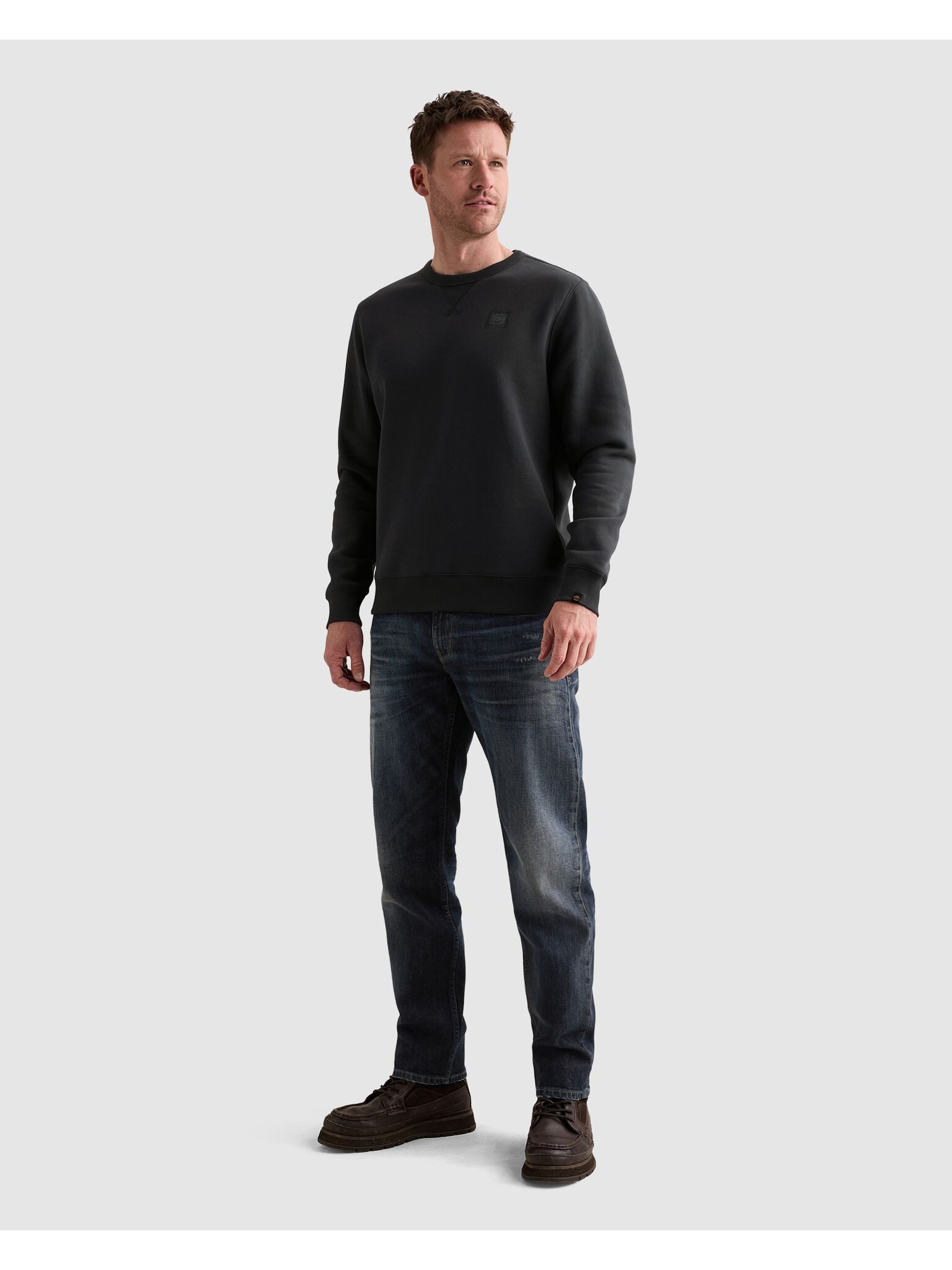 PME LEGEND Sweatshirt Kleine Passe am Ausschnitt – Bild 5 von 5