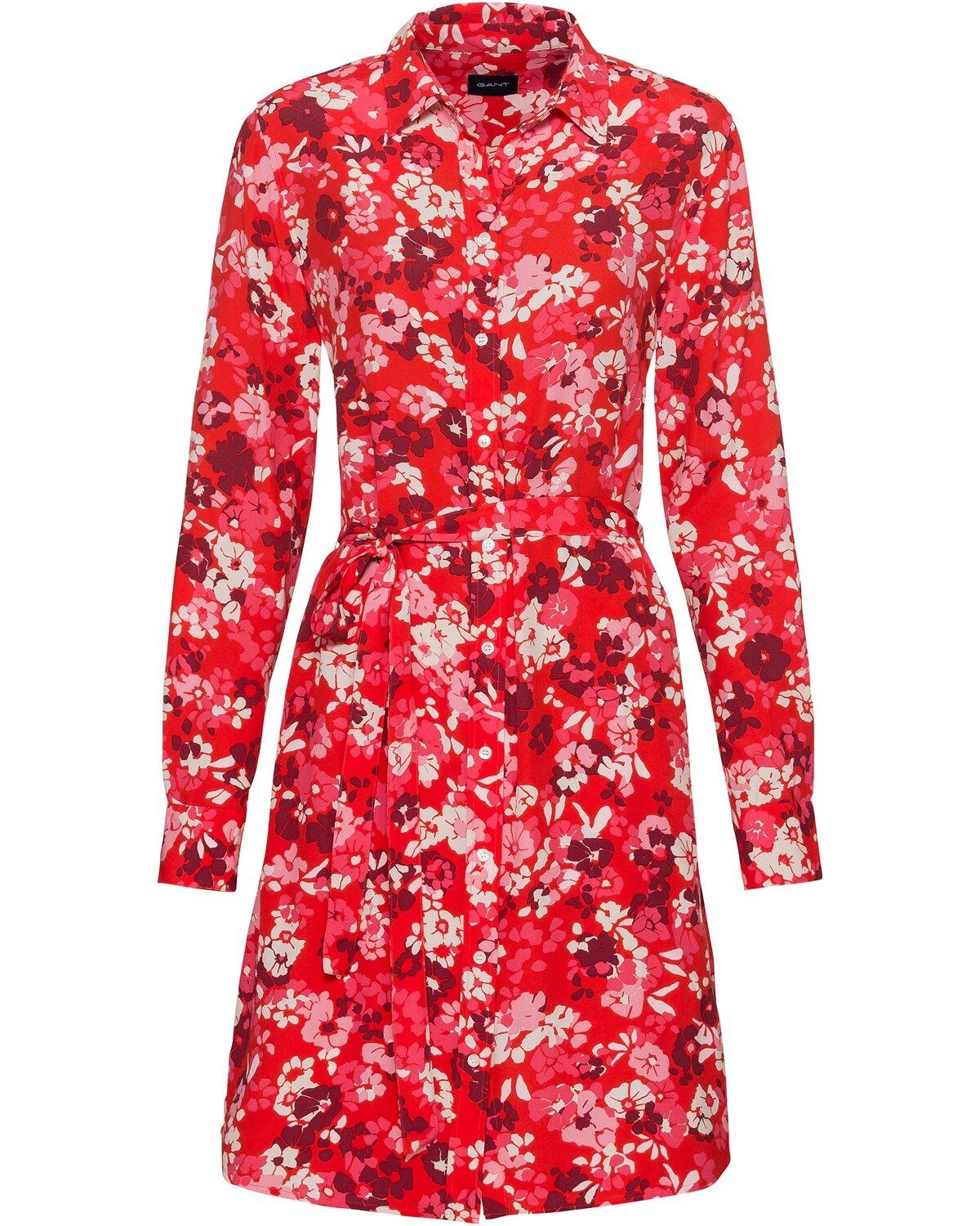 Gant Hemdblusenkleid »Kleid mit Blumen-Print«