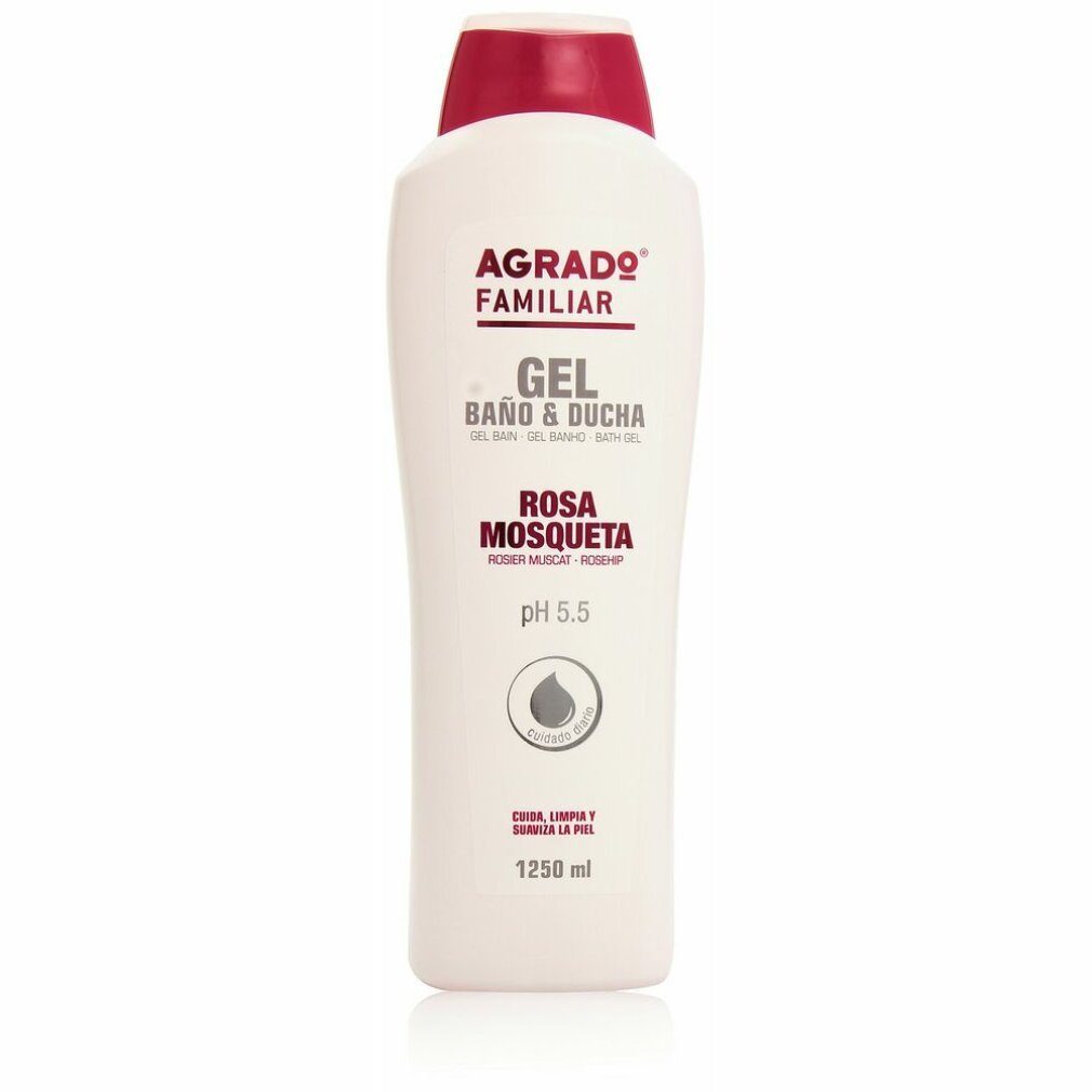 Agrado Duschgel Familiar Shower And Bath Gel Rose Hip
