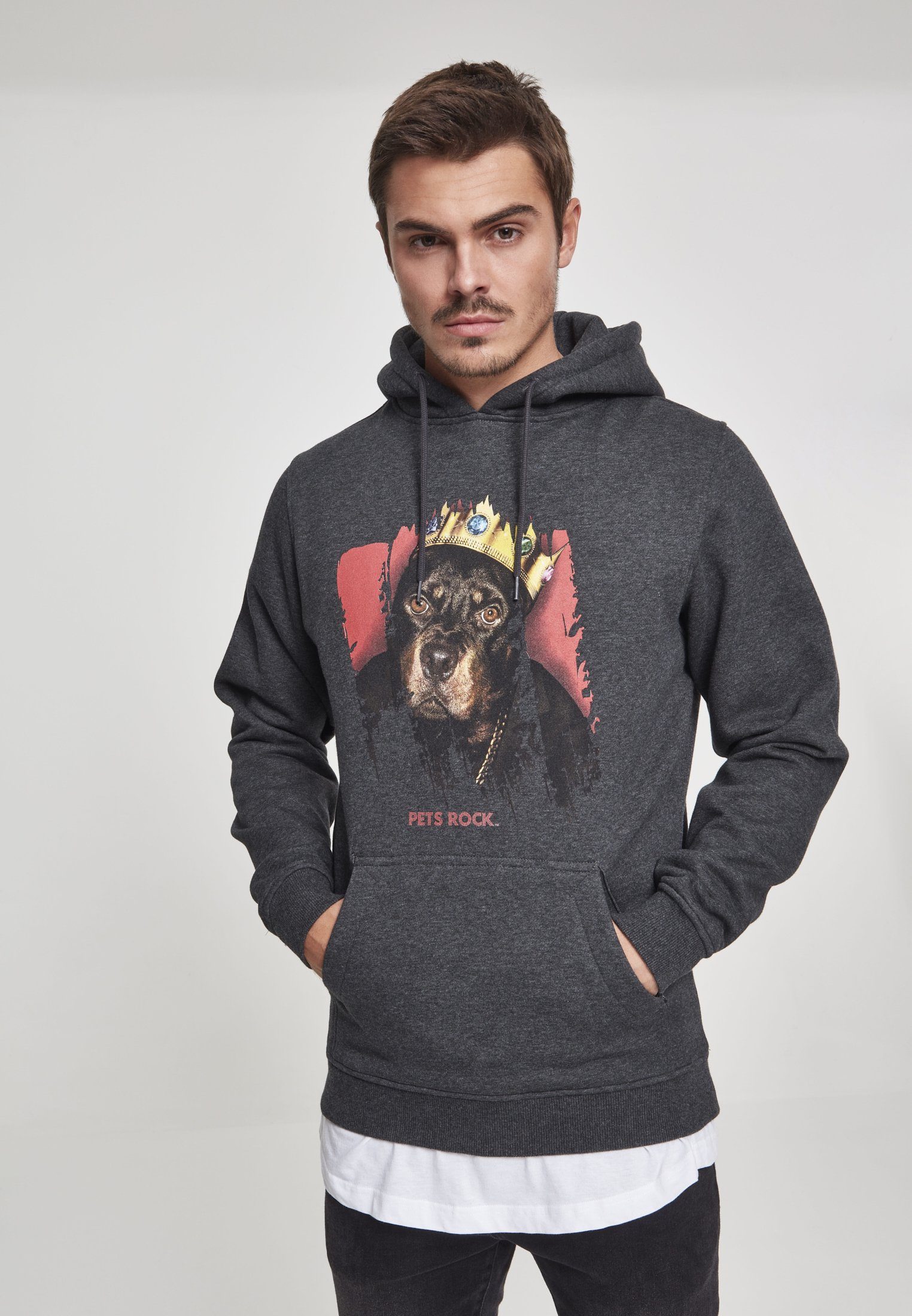 Big Merchcode Petsrock Sweater Herren Doggie (1-tlg) Hoody