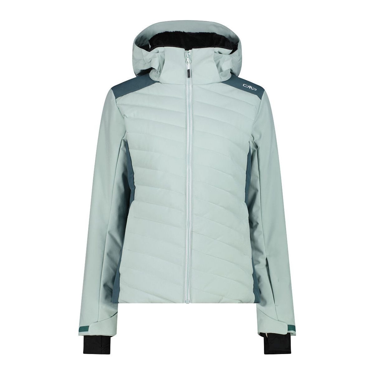 CMP Skijacke Woman Ski Jacket Zip Hood Hochfunktionelle Damen Skijacke mit abnehmbarer Kapuze, optimaler