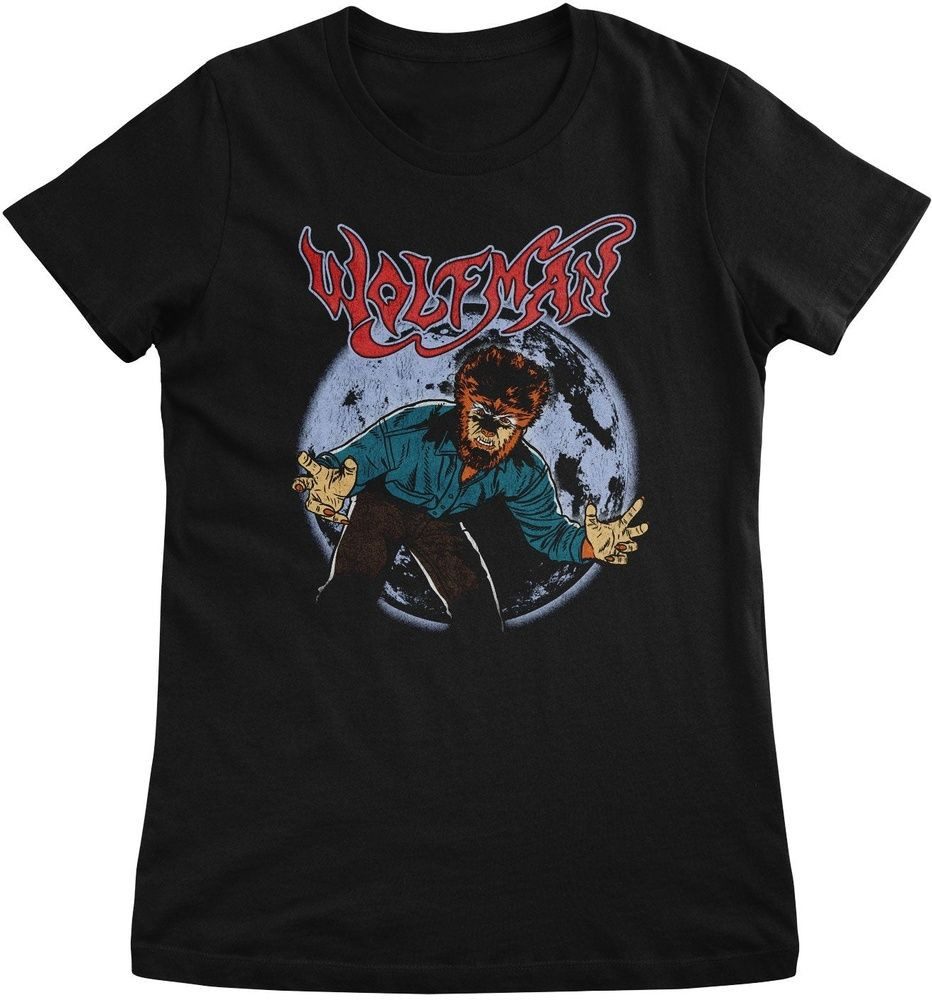 T-Shirt Universal Monsters - Wolfman Girly Tee