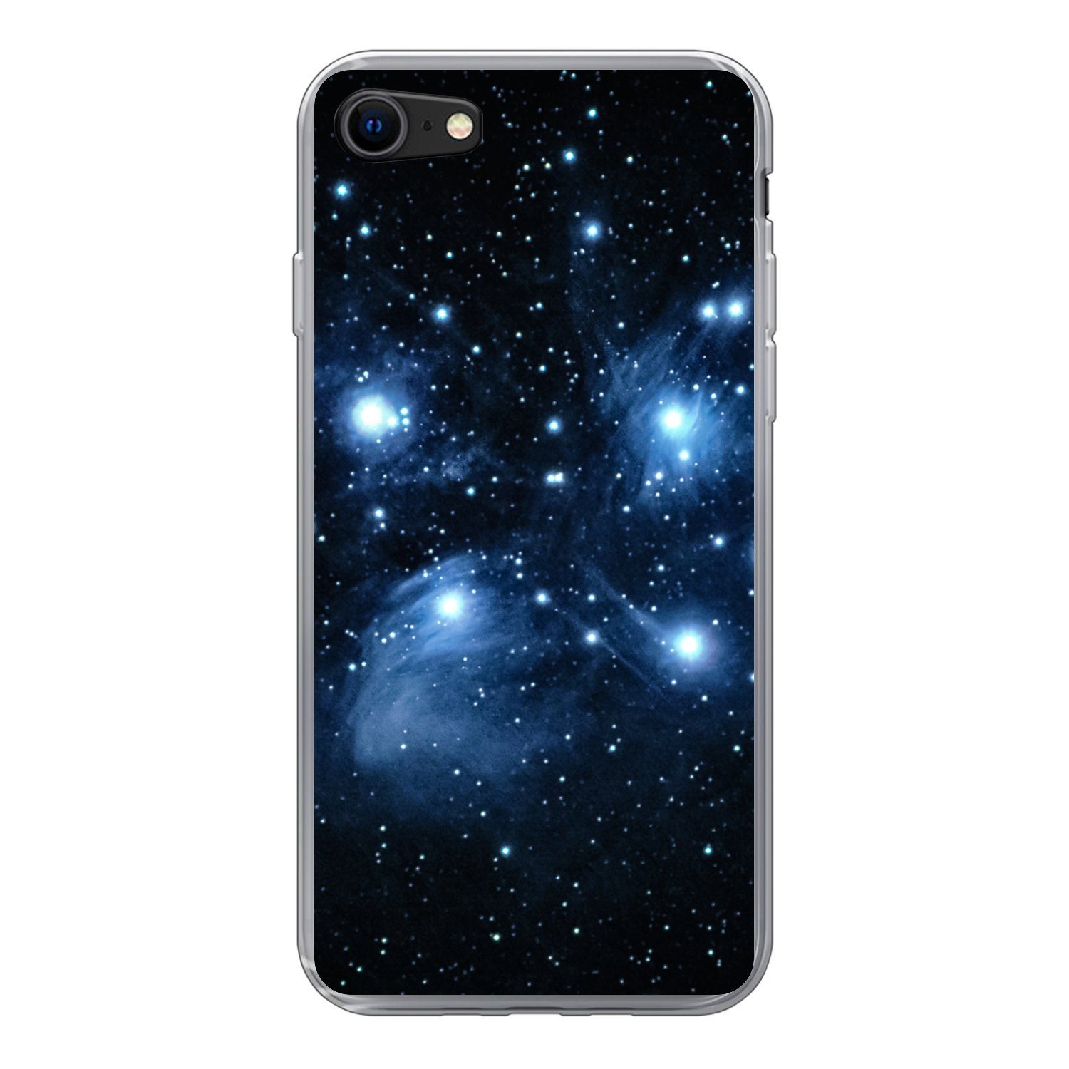 MuchoWow Handyhülle für Apple iPhone 7 Universum - Planeten - Sterne - Jungen - Mädchen -, Smartphone-Bumper, Print, Handy Schutzhülle Dünn