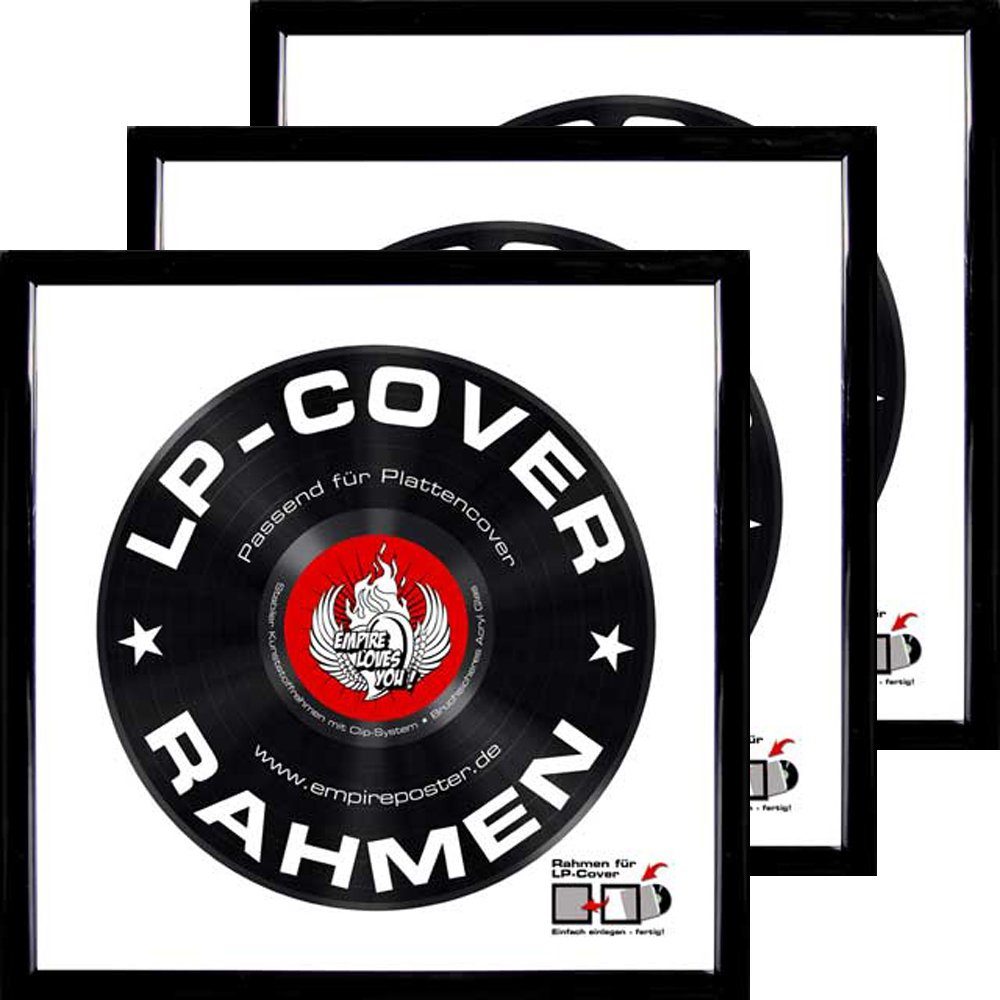 Bilderrahmen LP Plattencover Rahmen - Wechselrahmen günstig online kaufen