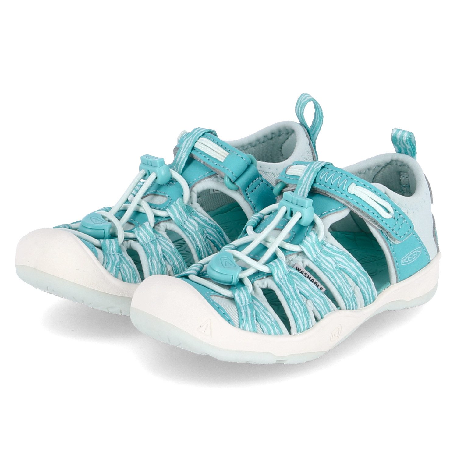 Keen Keen Mädchen Outdoorsandalen MOXIE SANDAL Türkis Textil-Synthetik-Mix Sandalette