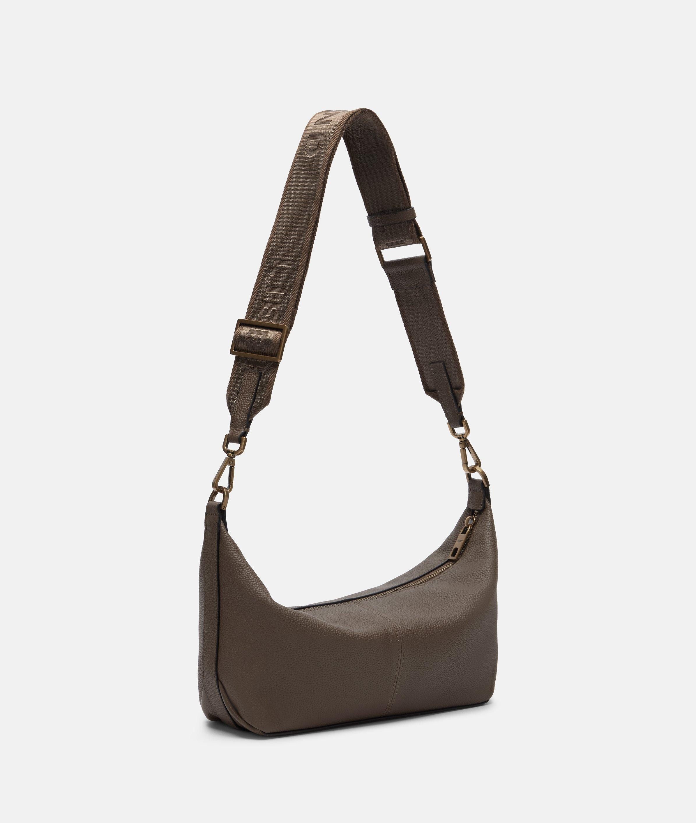 Liebeskind Berlin Schultertasche Paris Hobo S, Handliche Hobo-Bag aus hochwertigem Schafsleder