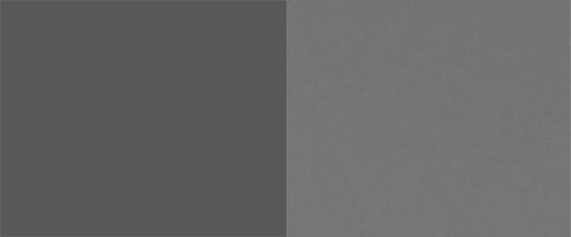 Feldmann-Wohnen Spülenunterschrank Bonn mit 60cm Front- dust matt wählbar 1 & (Vollauszug) grey Schublade Korpusfarbe