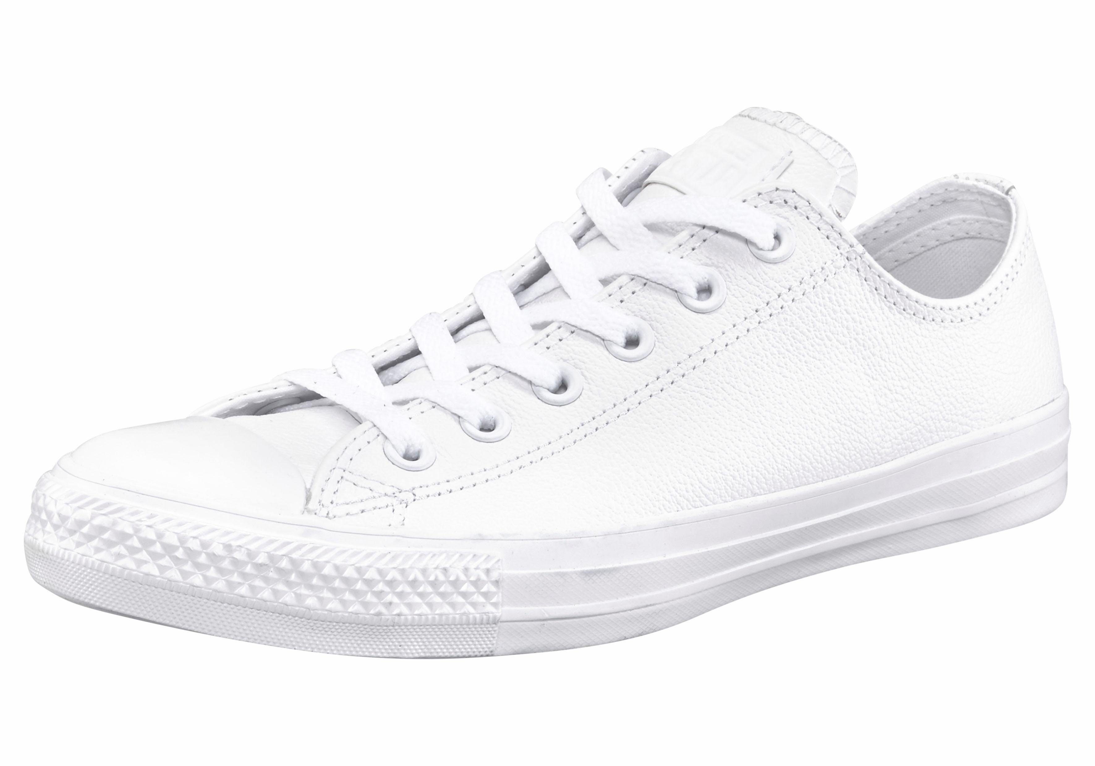 Converse Chuck Taylor Basic Leather Ox Monocrome Sneaker günstig online kaufen
