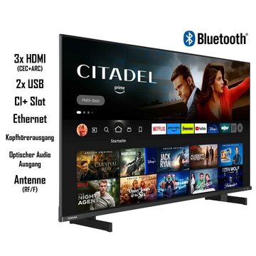 Toshiba 50QF5D63DA QLED-Fernseher (126 cm/50 Zoll, 4K Ultra HD, Fire TV, HDR Dolby Vision, Triple-Tuner, Alexa Built-In, Sound by Onkyo)