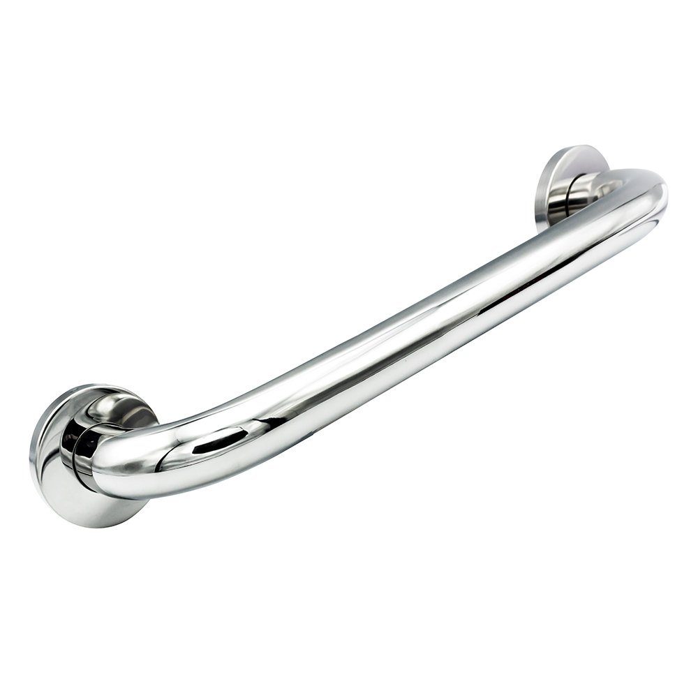 Creavit Haltegriff TM74105, Aloni Wannengriff Haltegriff Chrom B: 30 cm Ø 25 mm