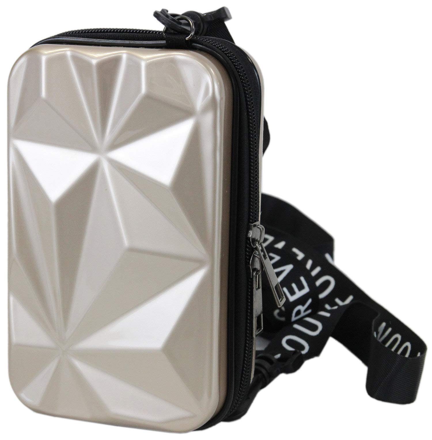 Damen Handtaschen Housruse Mini Bag Handy-Umhängetasche Harte ABS-Gehäuseform - Crossbody-Handtasche 3D-Musteroberfläche Kleine 