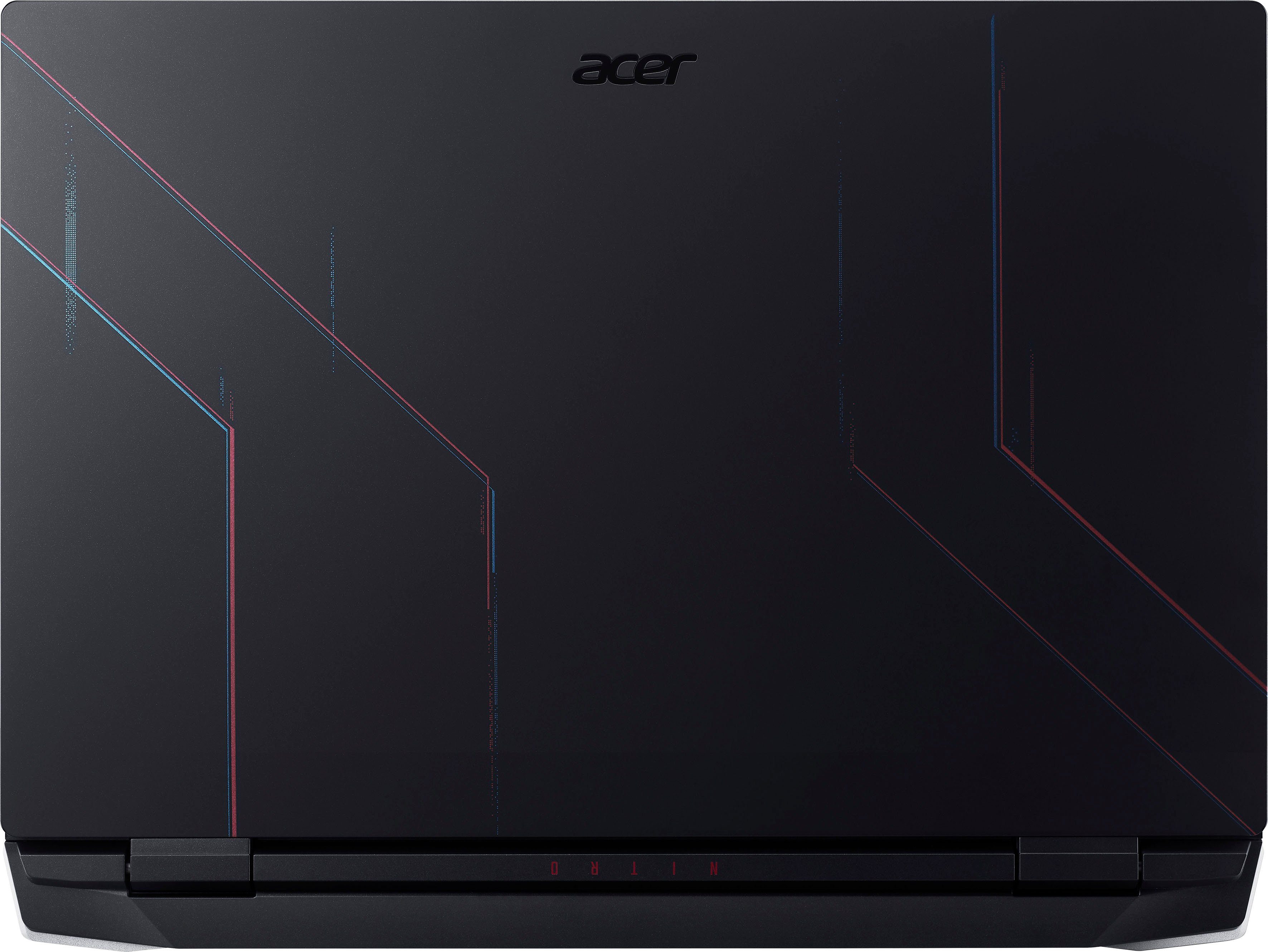 RTX Acer 12700H, i7 4) 5 GB 4050, AN515-58-79LV (39,62 Zoll, GeForce cm/15,6 SSD, 512 Thunderbolt™ Gaming-Notebook Core Intel Nitro