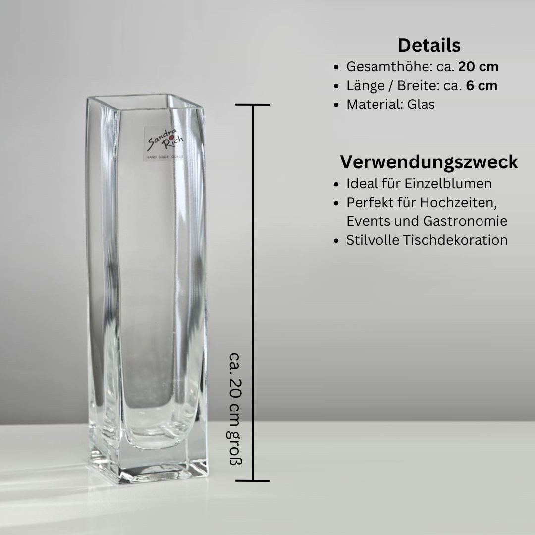 Sandra Rich Dekovase SANDRA RICH Glasvase günstig online kaufen