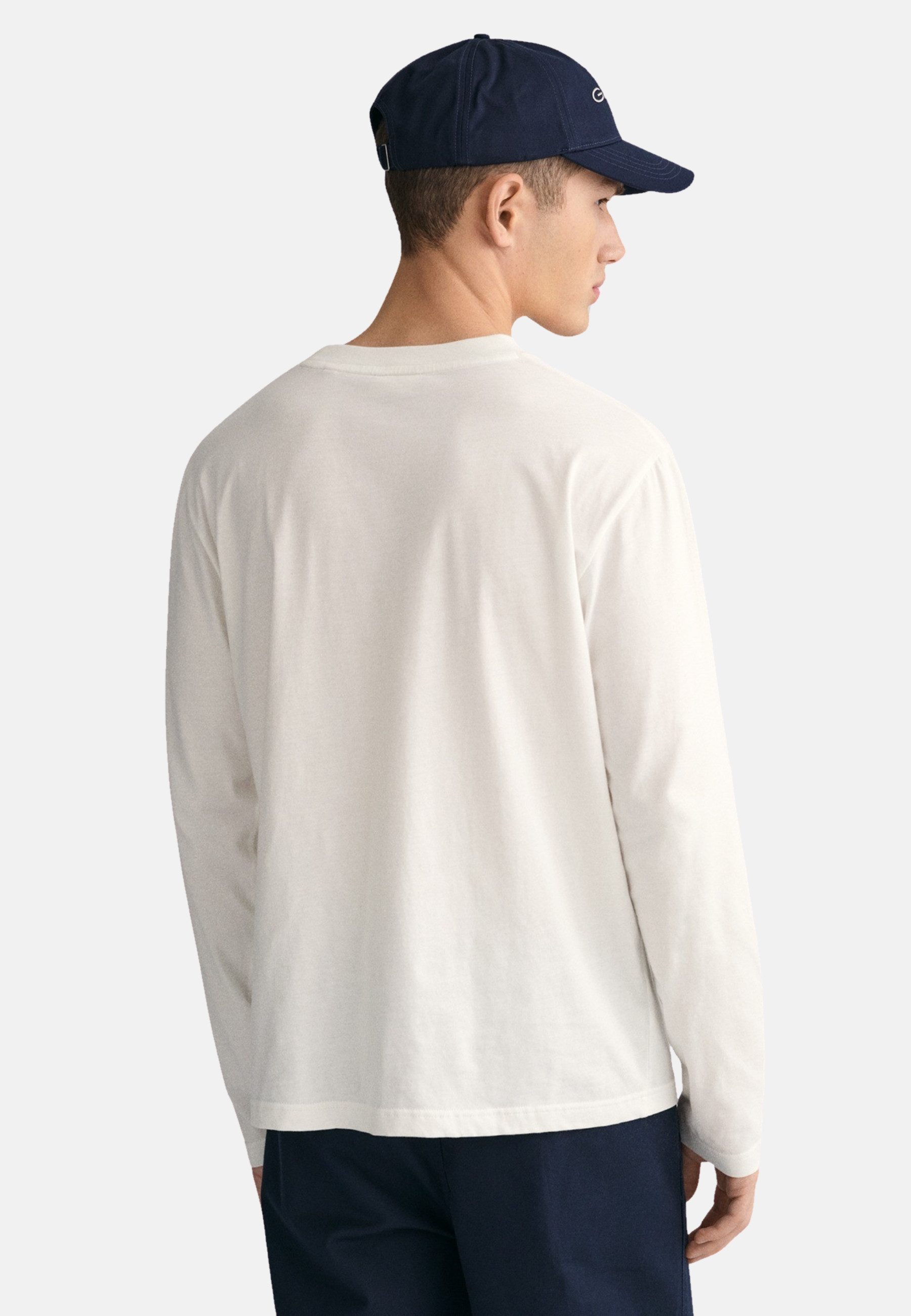 Gant Longsleeve Longsleeve Langarmshirt Tonal Shield (1-tlg)