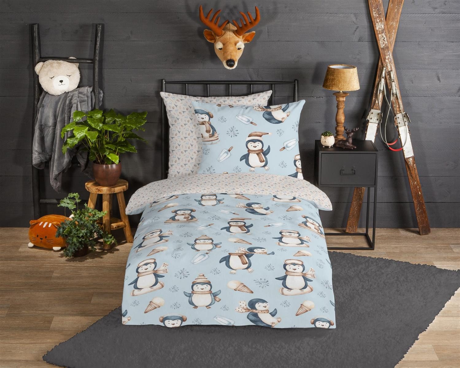 good morning Bettwäsche Flanell Bettwäsche 135 günstig online kaufen