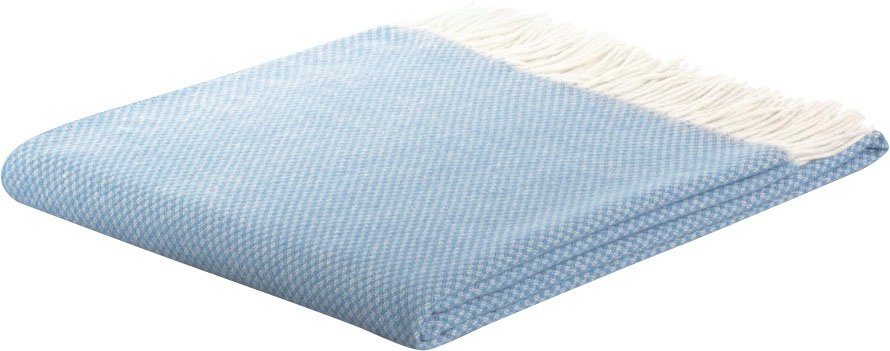 Plaid Sumero, Biederlack, mit edlem Melange-Effekt, Kuscheldecke, angenehm  leichte Qualität