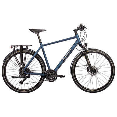 Airtracks Trekkingrad Herren Trekking Fahrrad 28 Zoll TR.2855-C Trekkingrad, 20 Gang Shimano, Kettenschaltung, (2x10 Gang NEW SHIMANO CUES RD-U6020-10), Rahmenhöhen 52 cm 56 cm » Modeljahr 2024 «