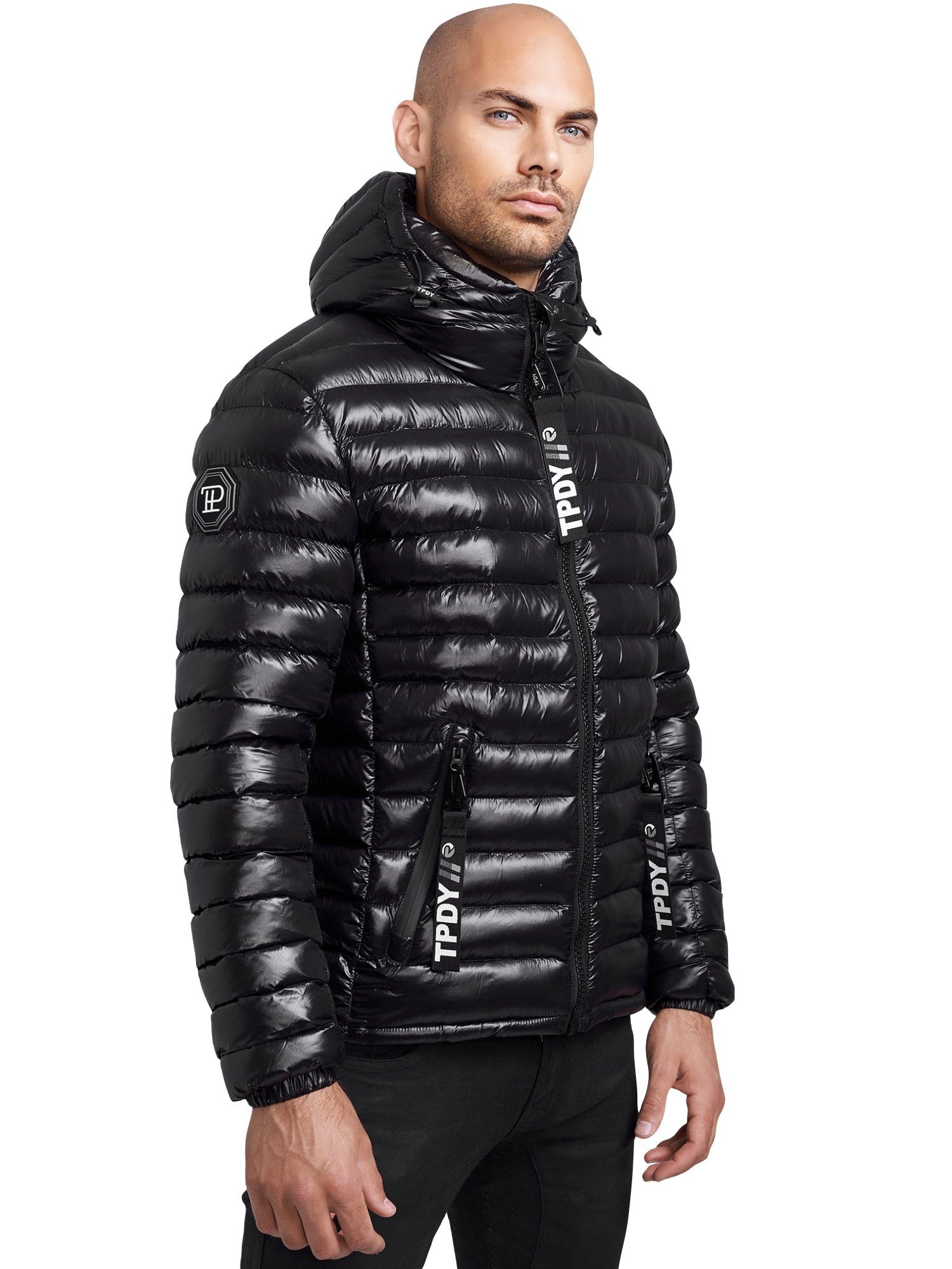 trueprodigy Winterjacke Adan Reflektierende Zipper