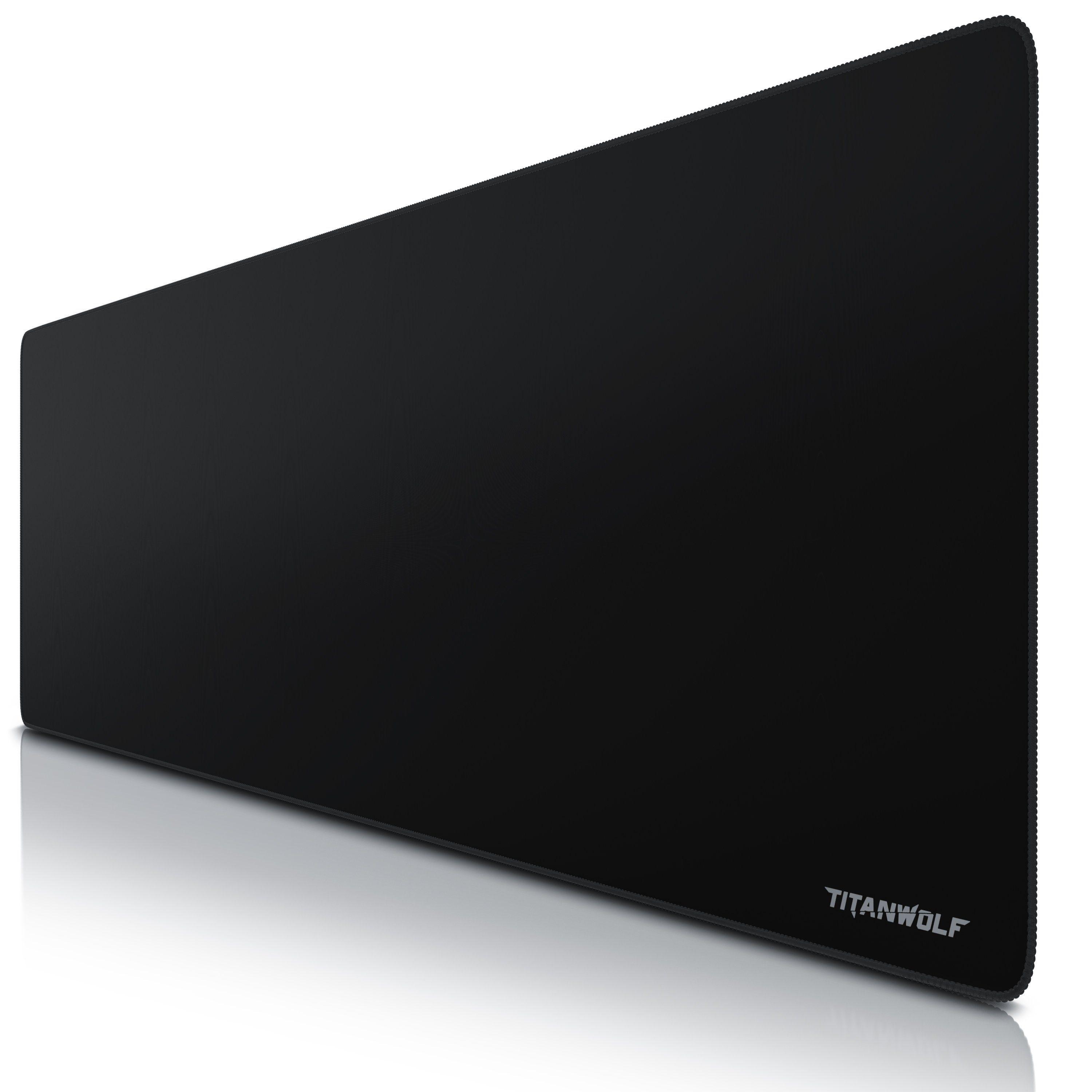 Titanwolf Gaming Mauspad XXXL Speed Mousepad 1200 x 400 x 3 mm, große Tischunterlage (1-St), rutschfest, abwaschbar, Geschwindigkeit & Präzision, Alpha, Gaming